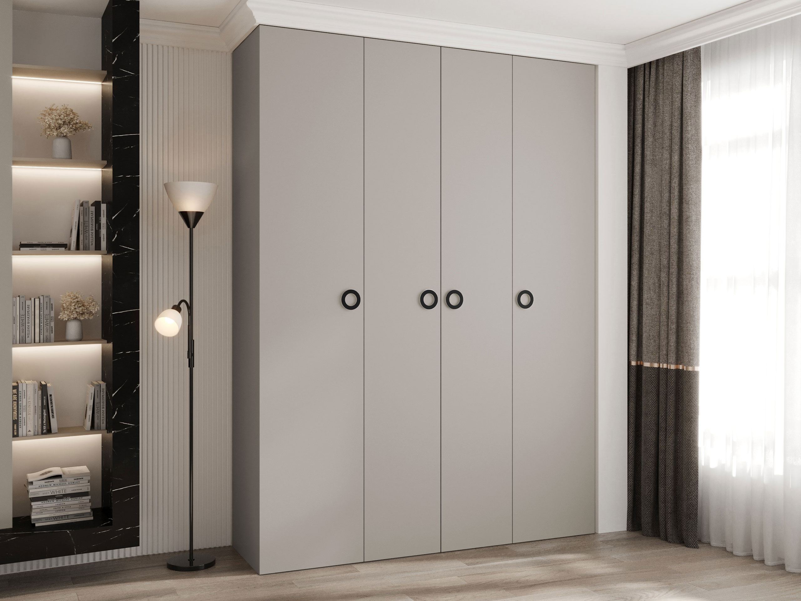 Wardrobe Hartford 554 (Cashmere)