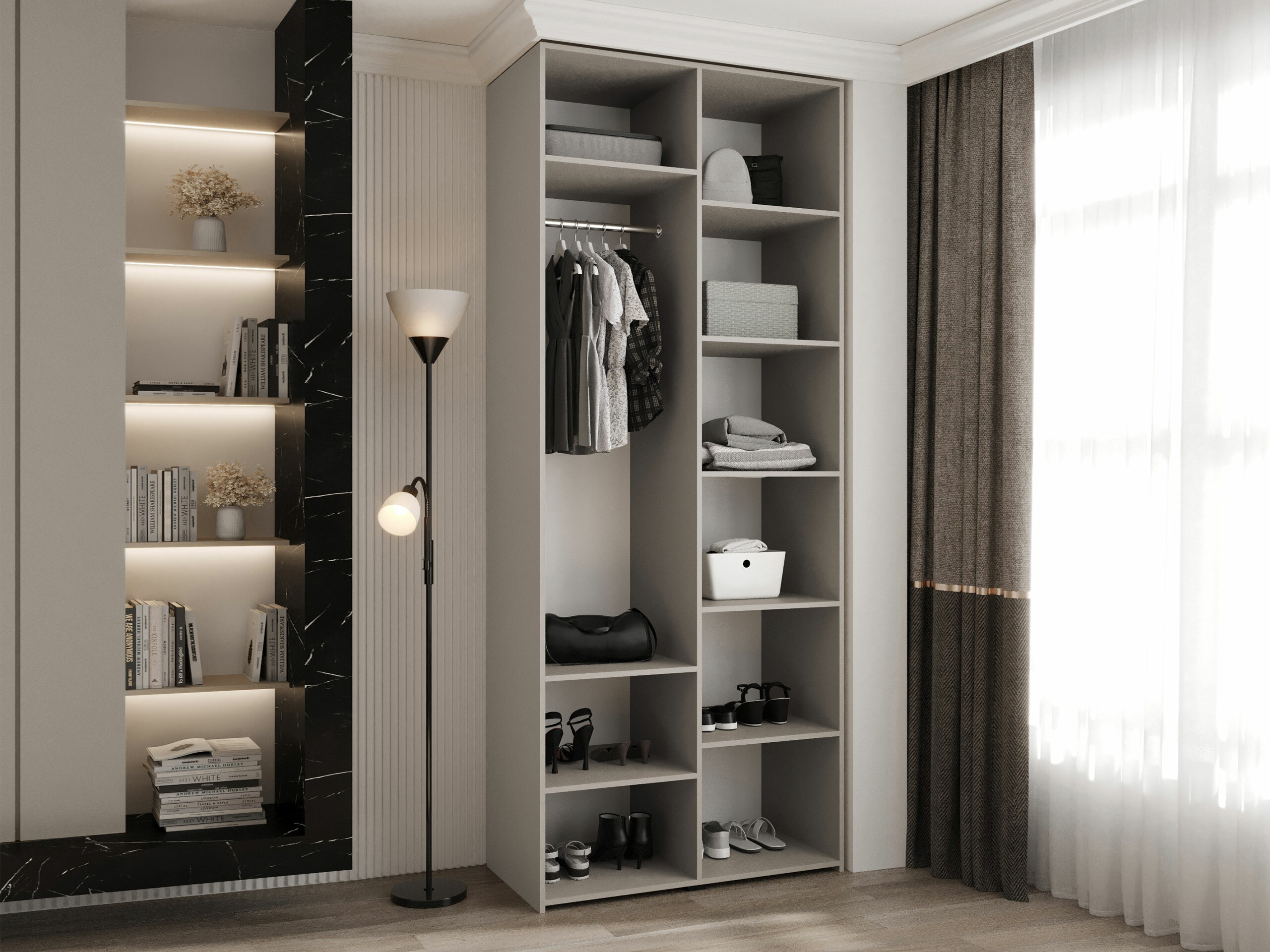 Wardrobe Hartford 562 (Cashmere)