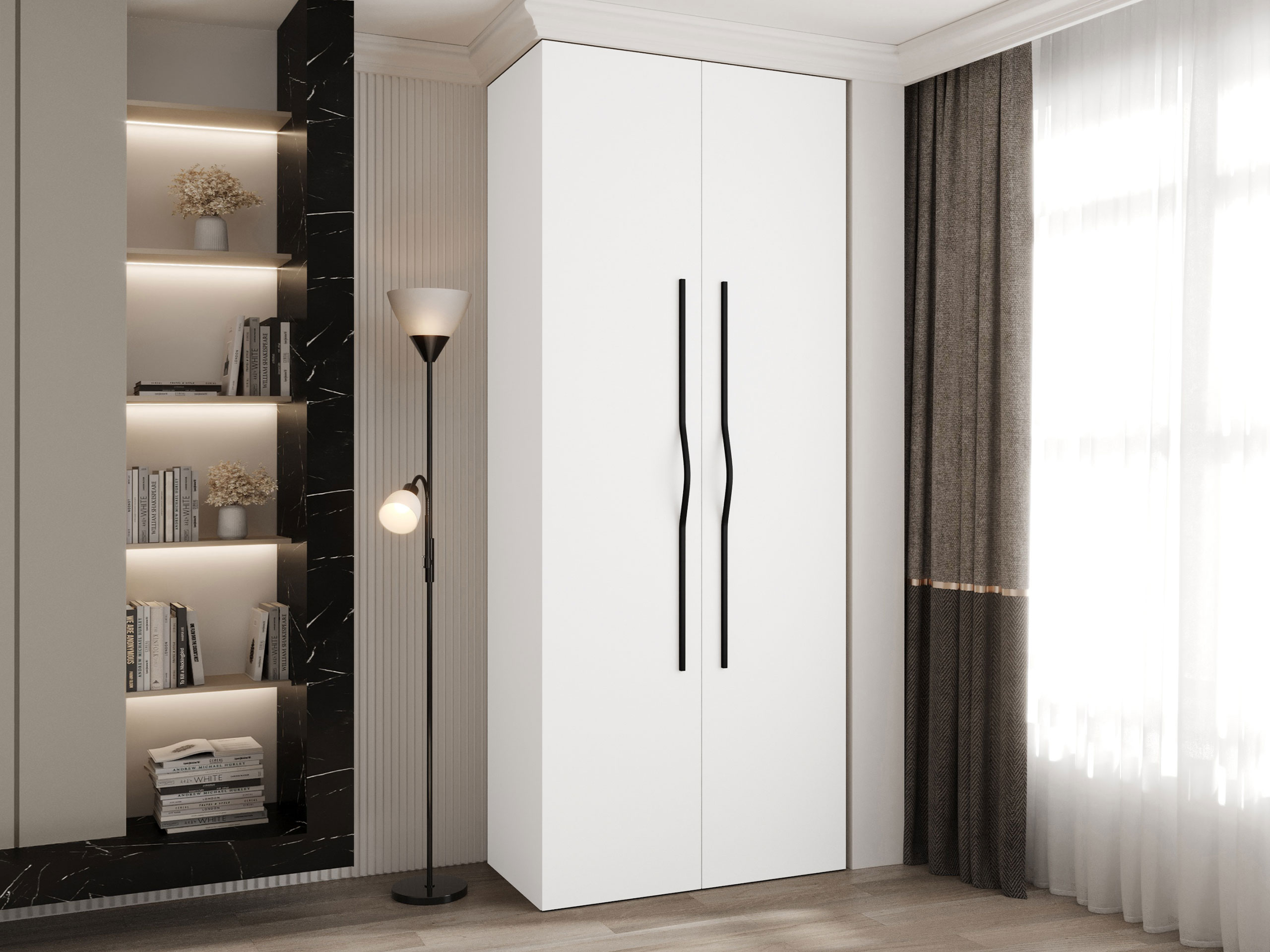 Wardrobe Hartford 562 (White)