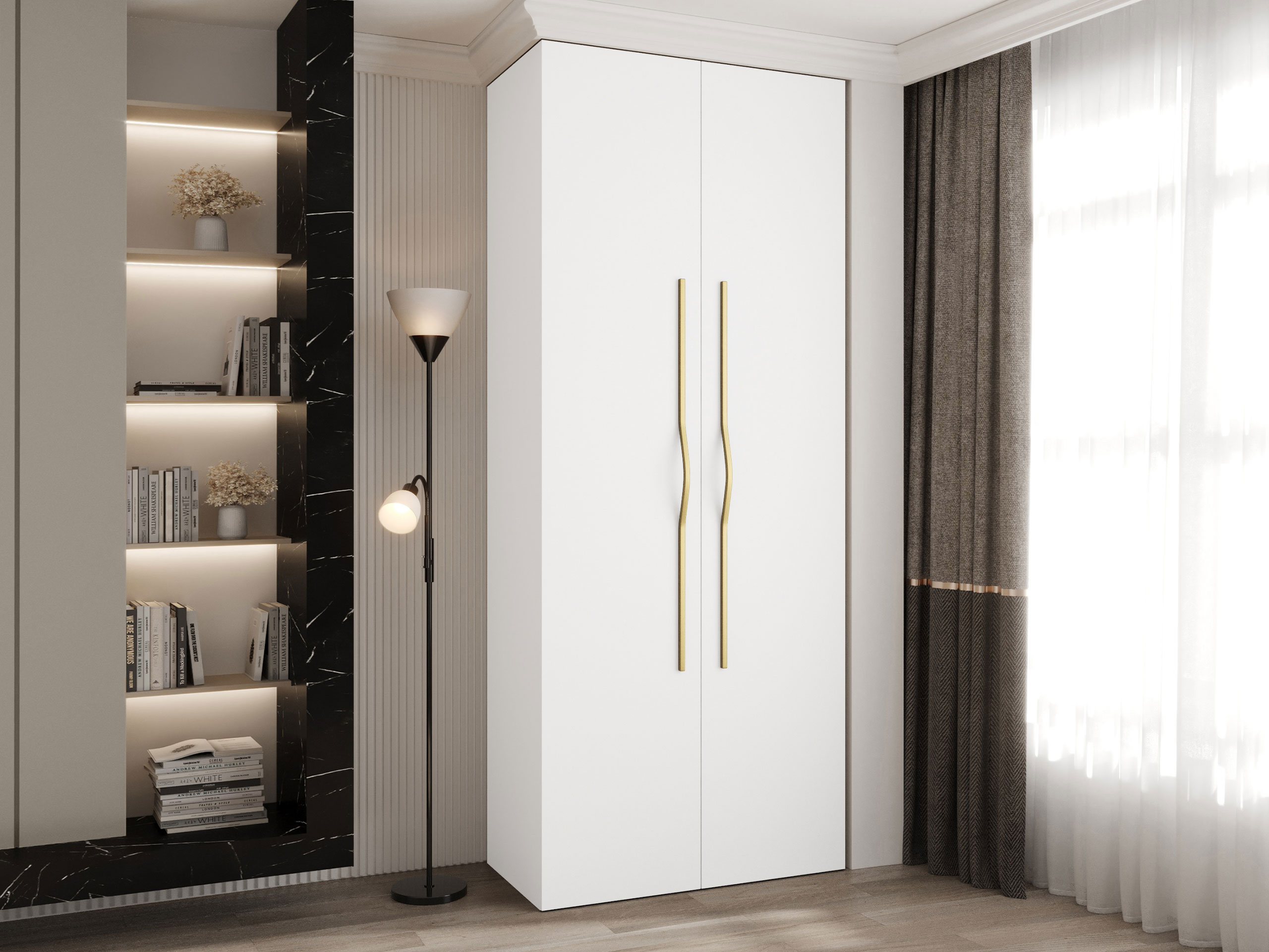 Wardrobe Hartford 562 (White)