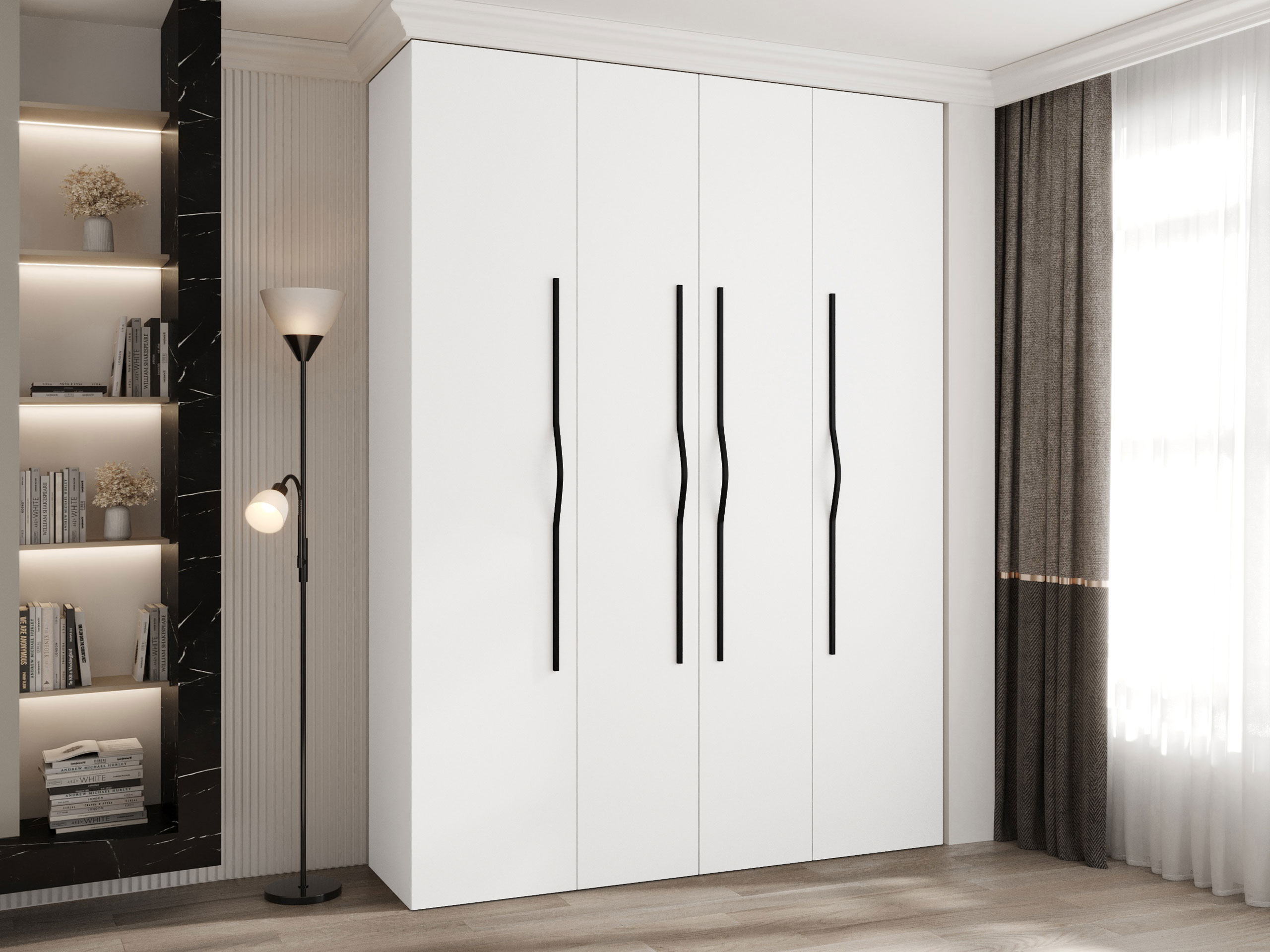 Wardrobe Hartford 564 (White)