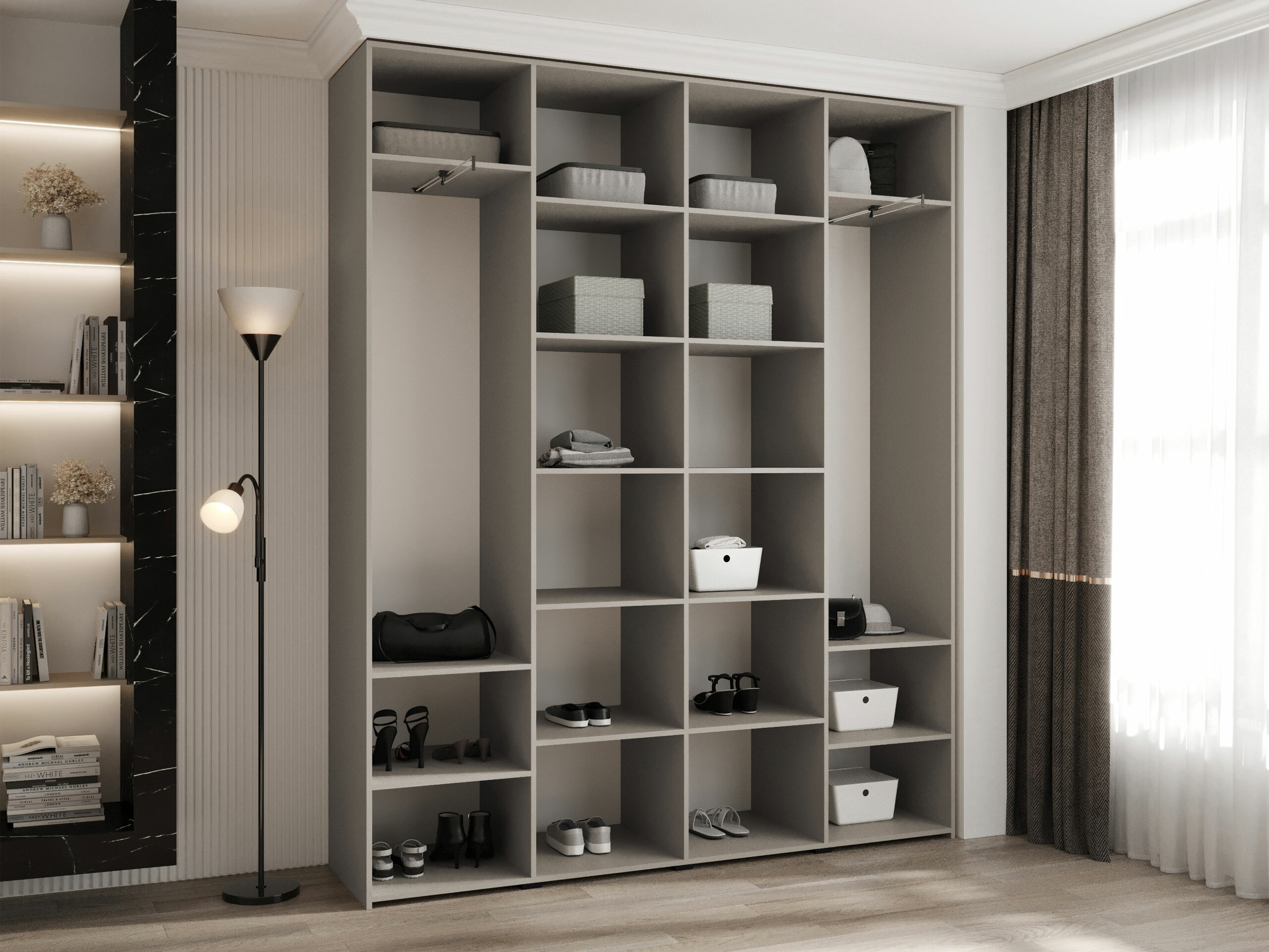 Wardrobe Hartford 564 (White)