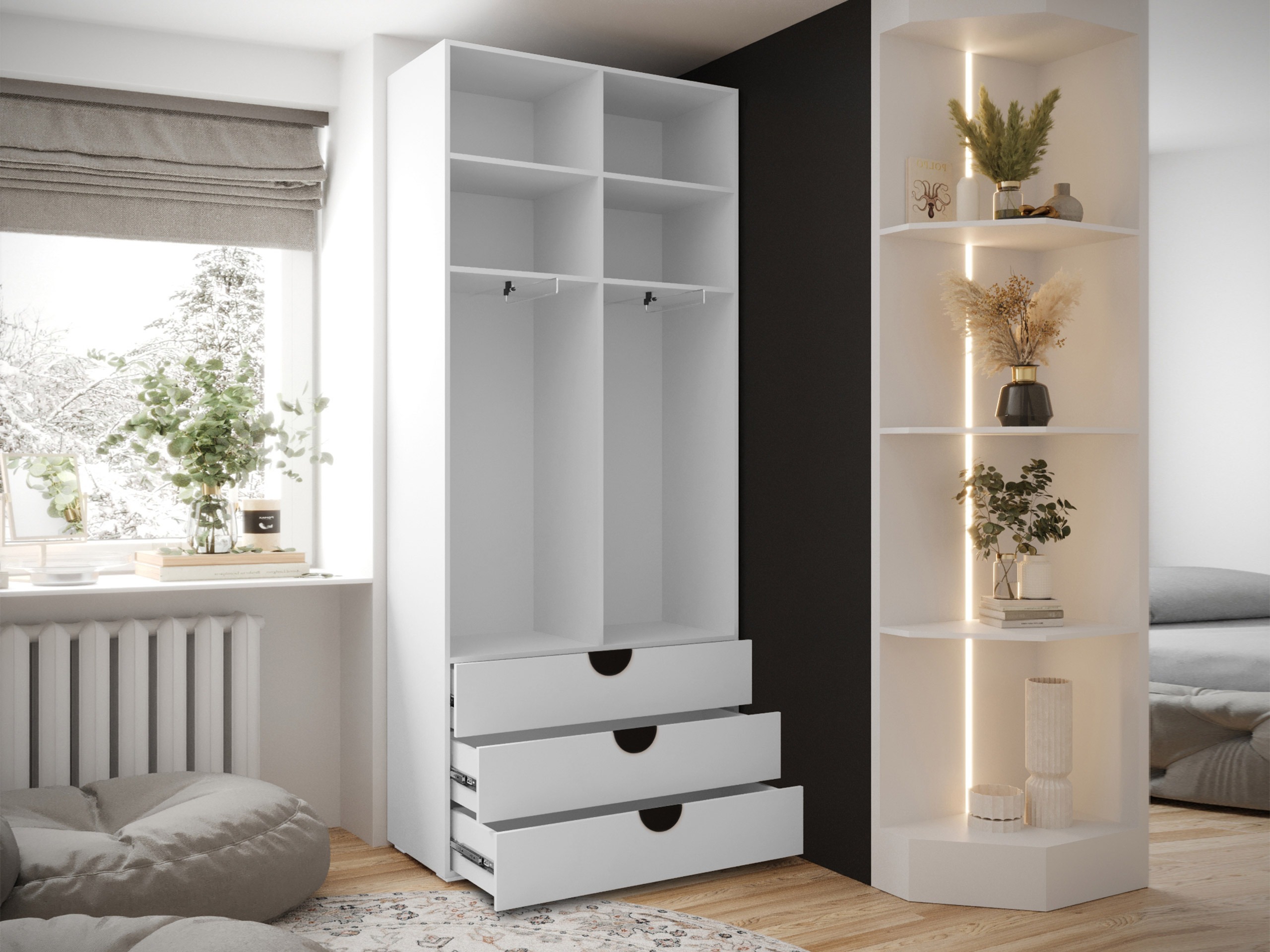 Wardrobe Hartford 565 (Cashmere)