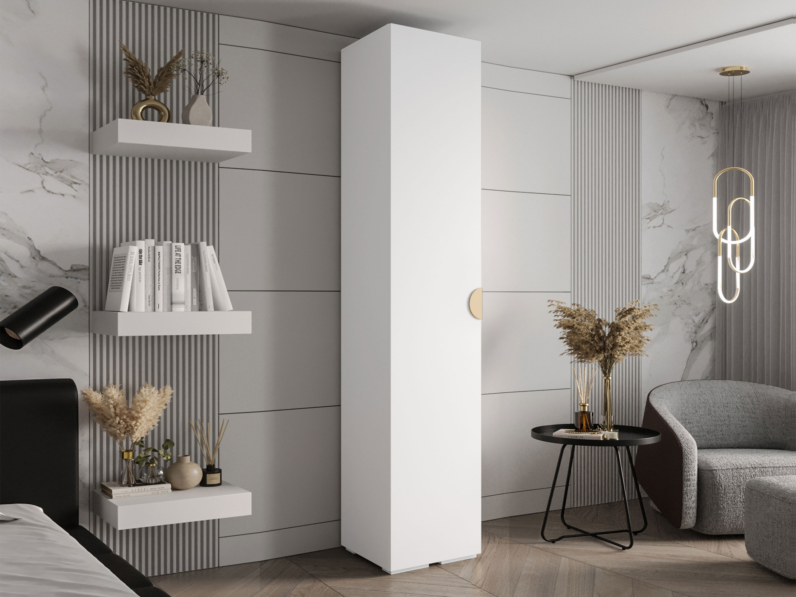 Wardrobe Hartford 567 (White)