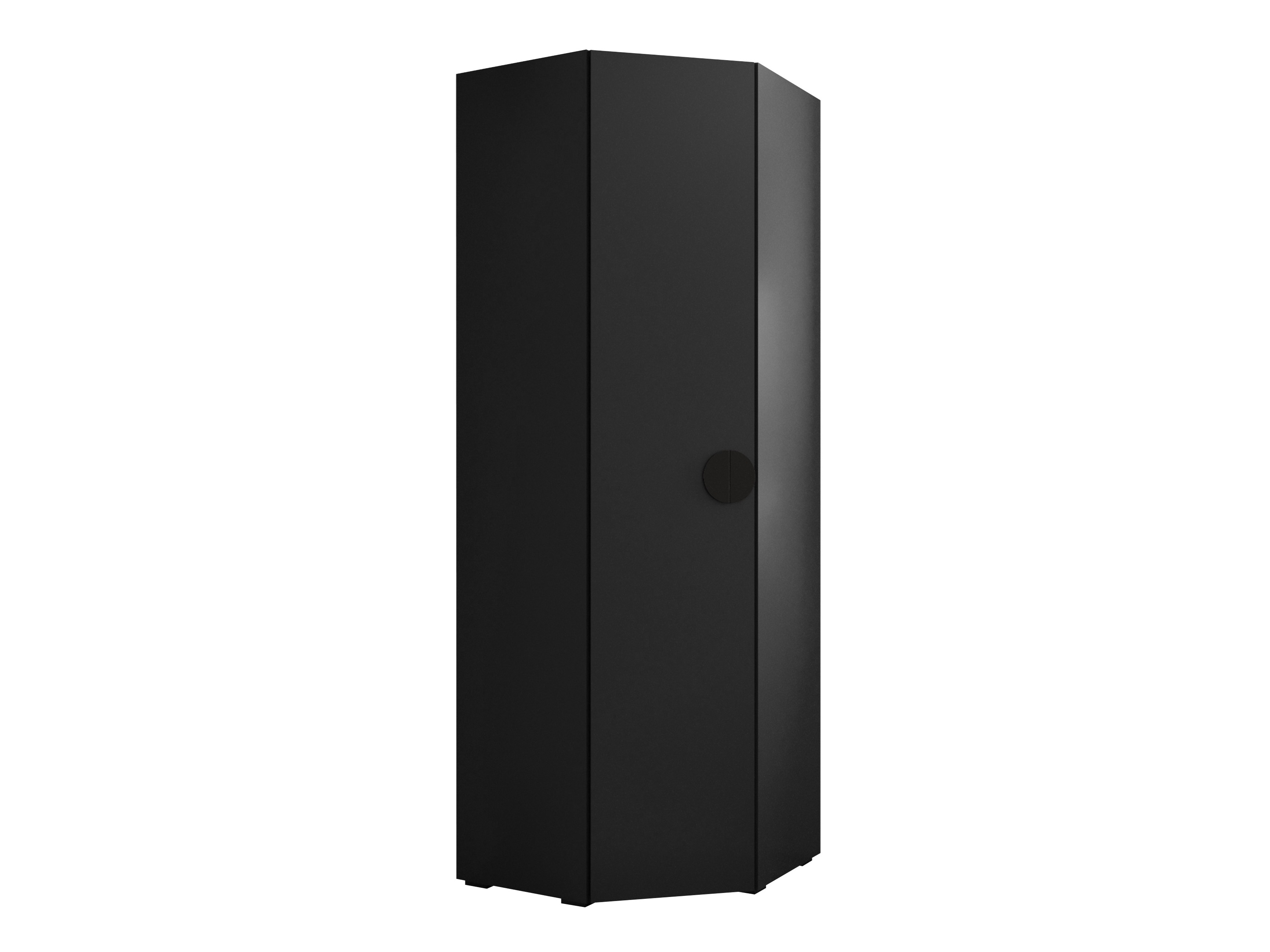 Corner wardrobe Hartford 568 (Black)