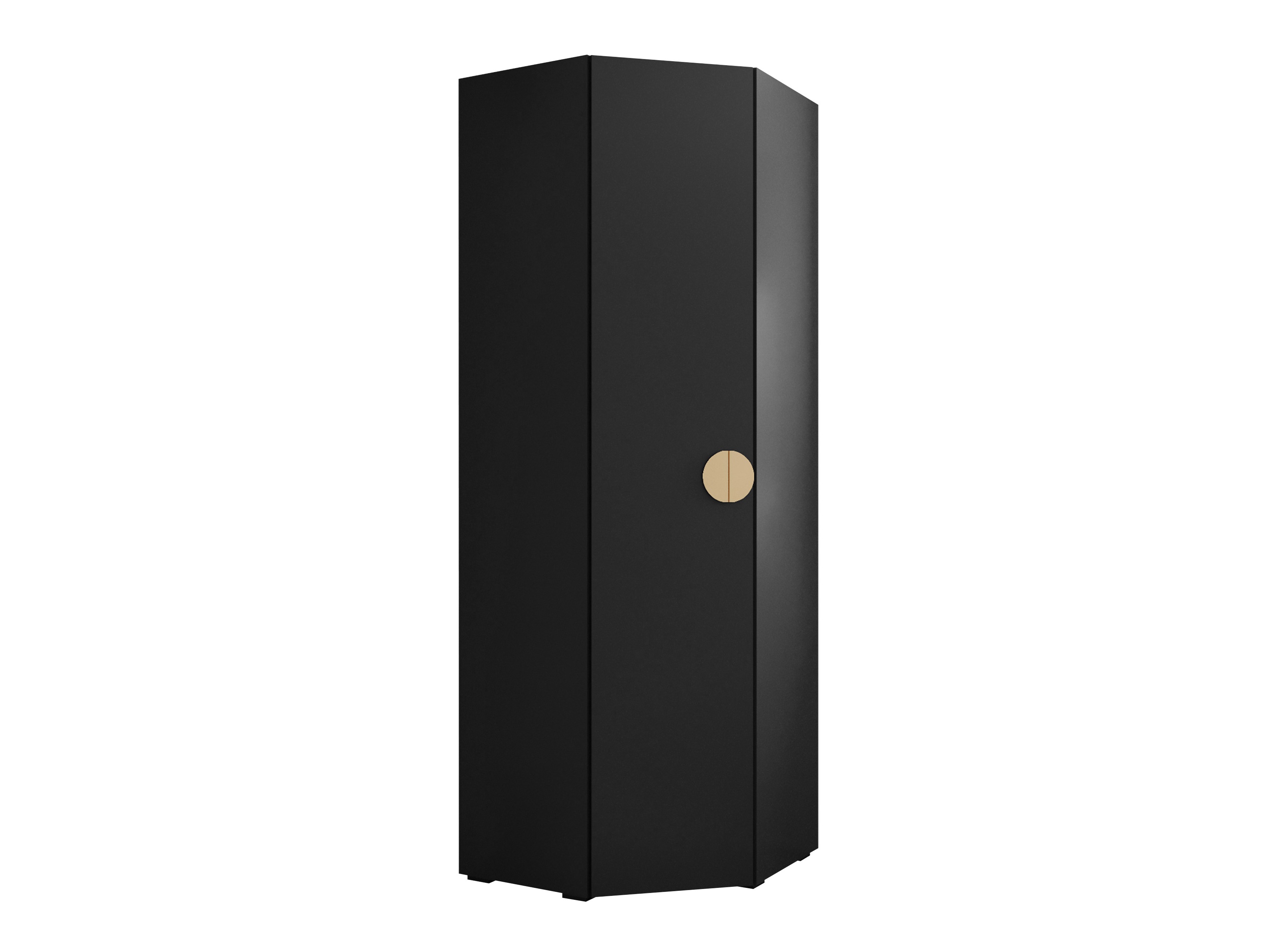 Corner wardrobe Hartford 568 (Black)