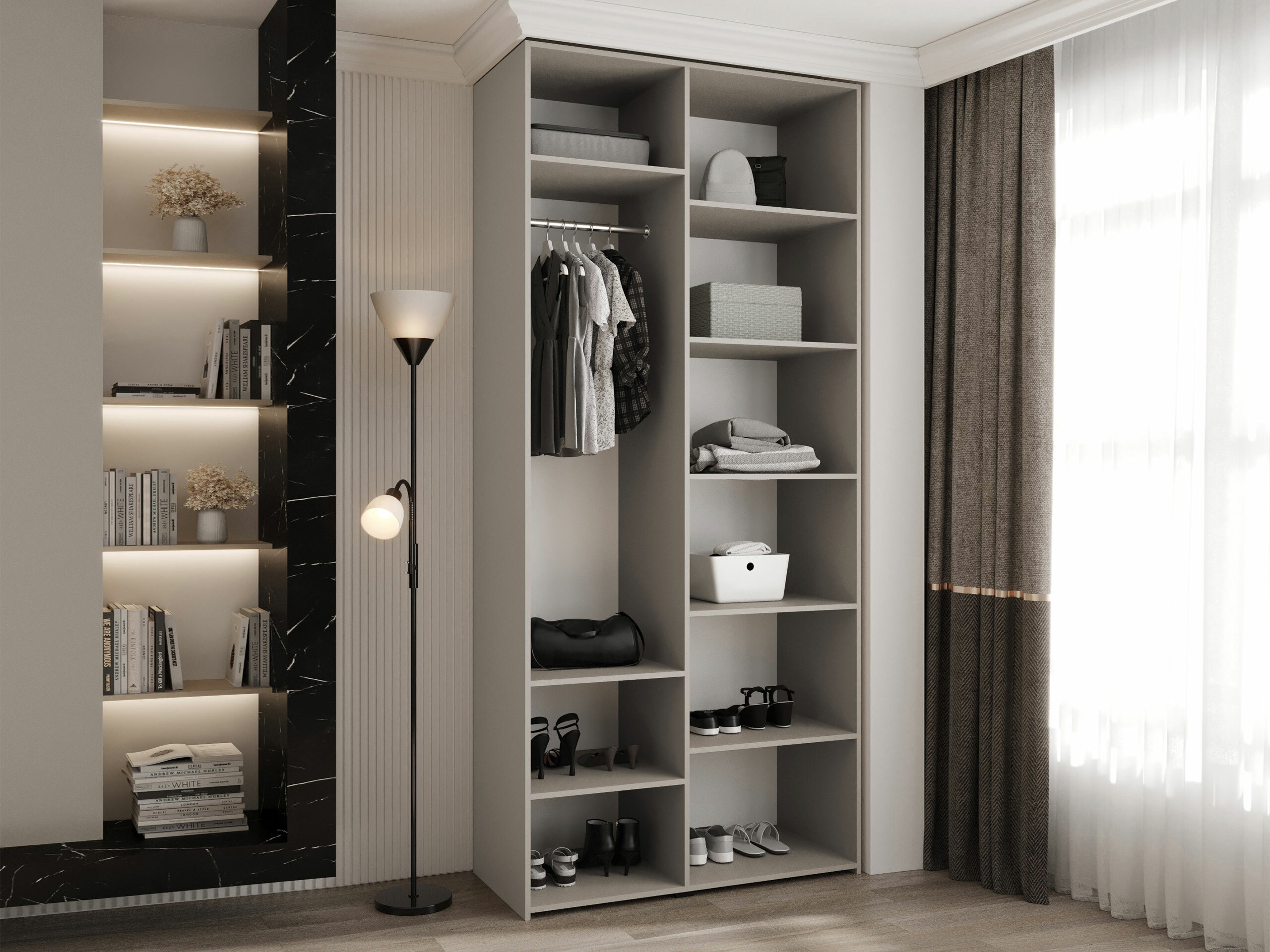 Wardrobe Hartford 569 (Cashmere)