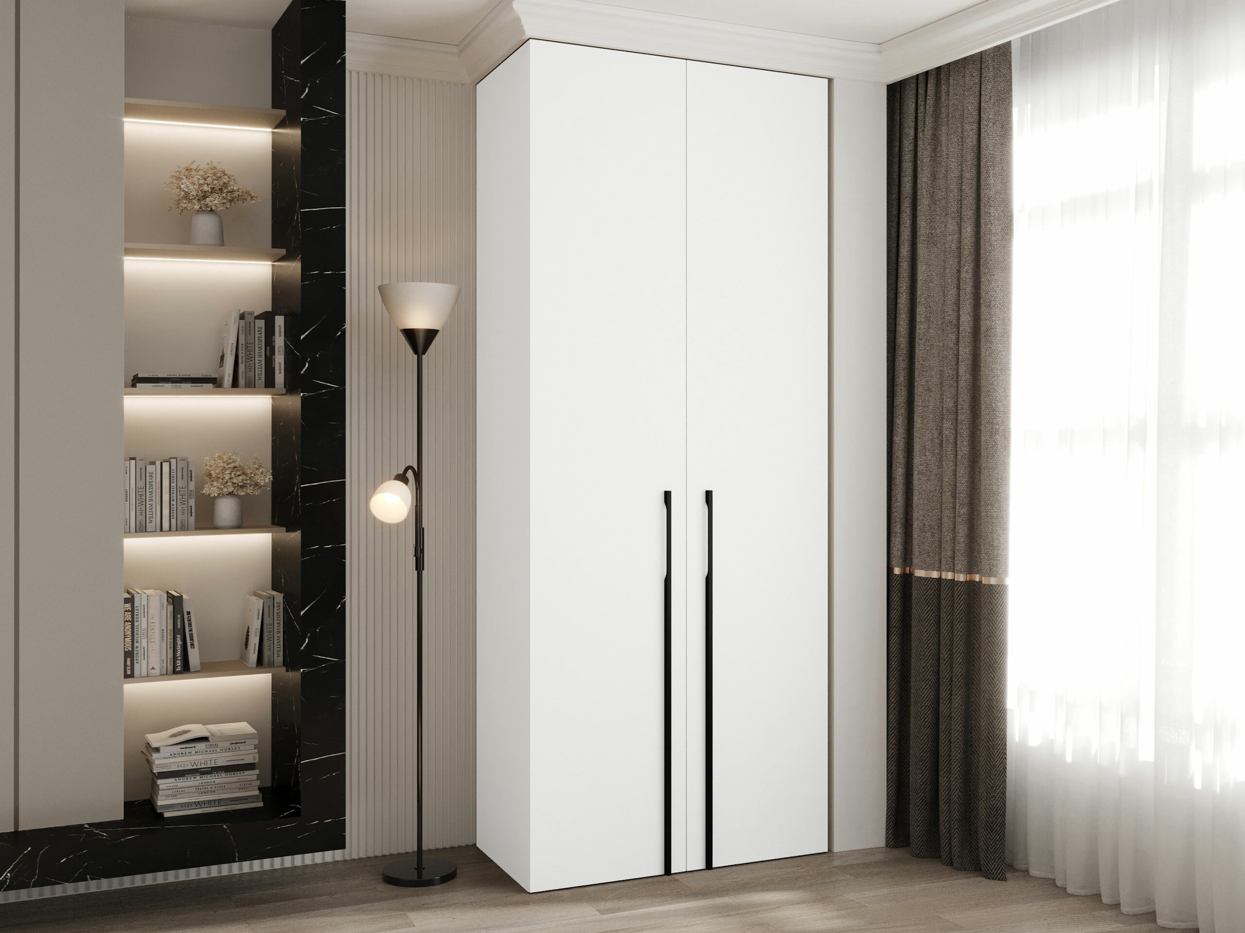 Wardrobe Hartford 569 (White)