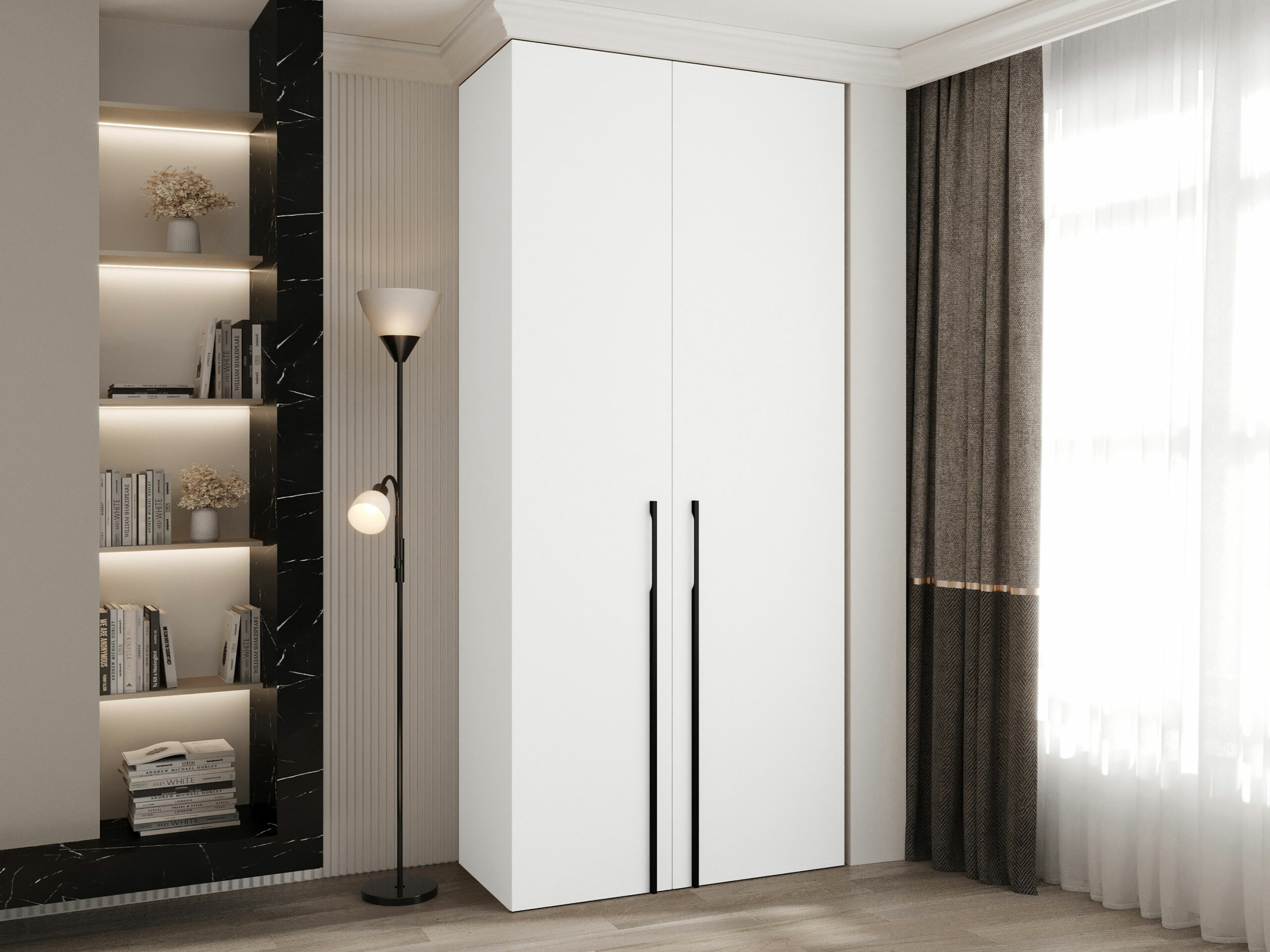 Wardrobe Hartford 569 (White)
