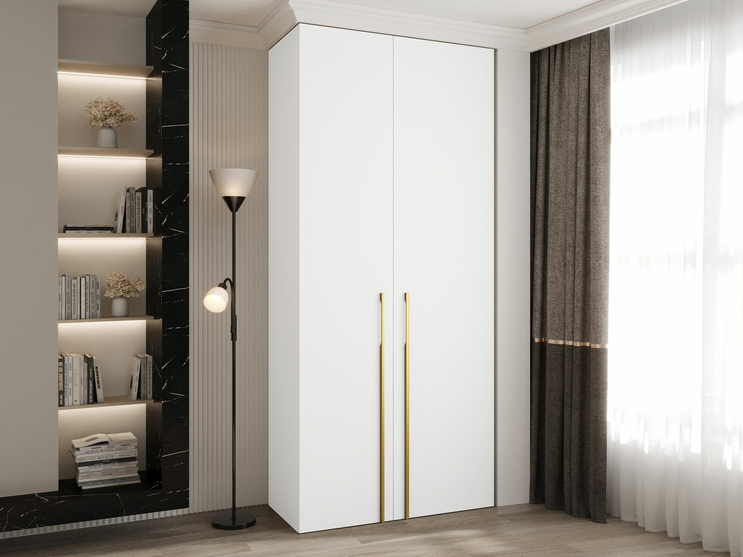 Wardrobe Hartford 569 (White)