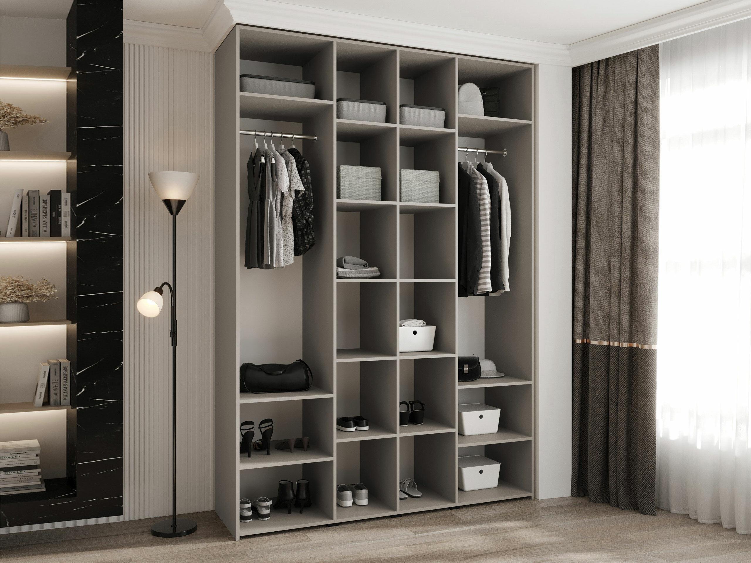 Wardrobe Hartford 570 (Cashmere)