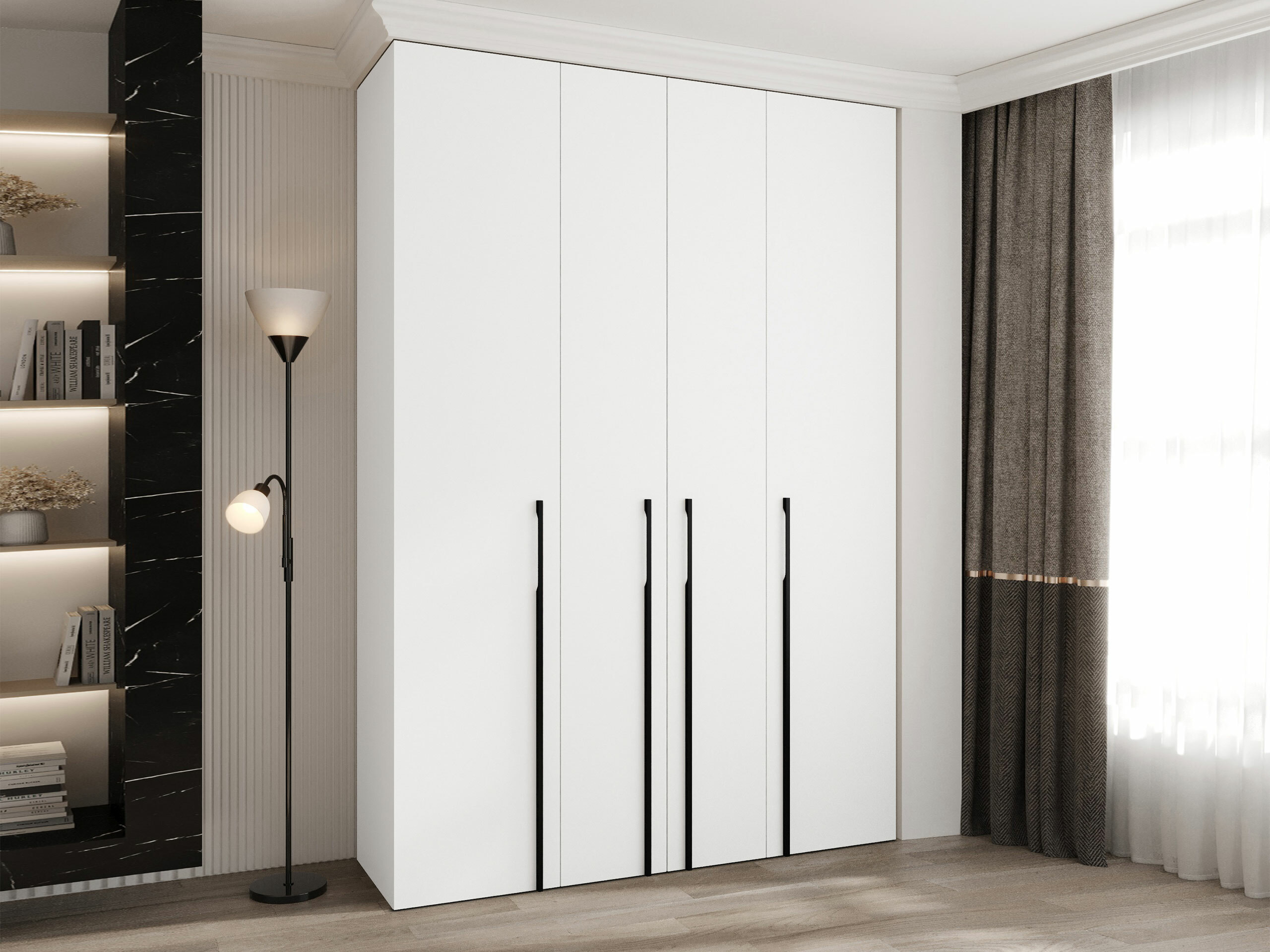 Wardrobe Hartford 570 (White)