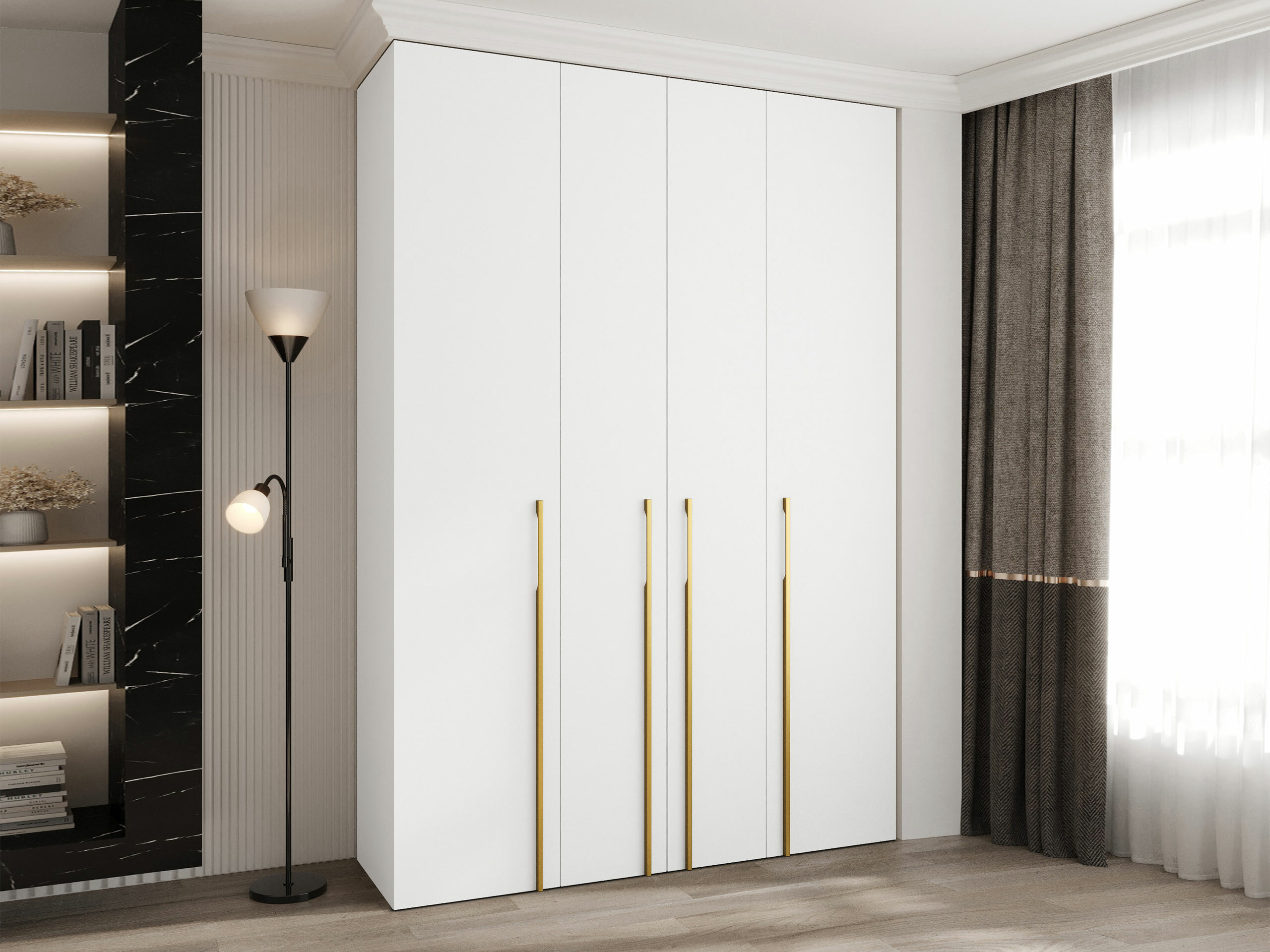 Wardrobe Hartford 570 (White)