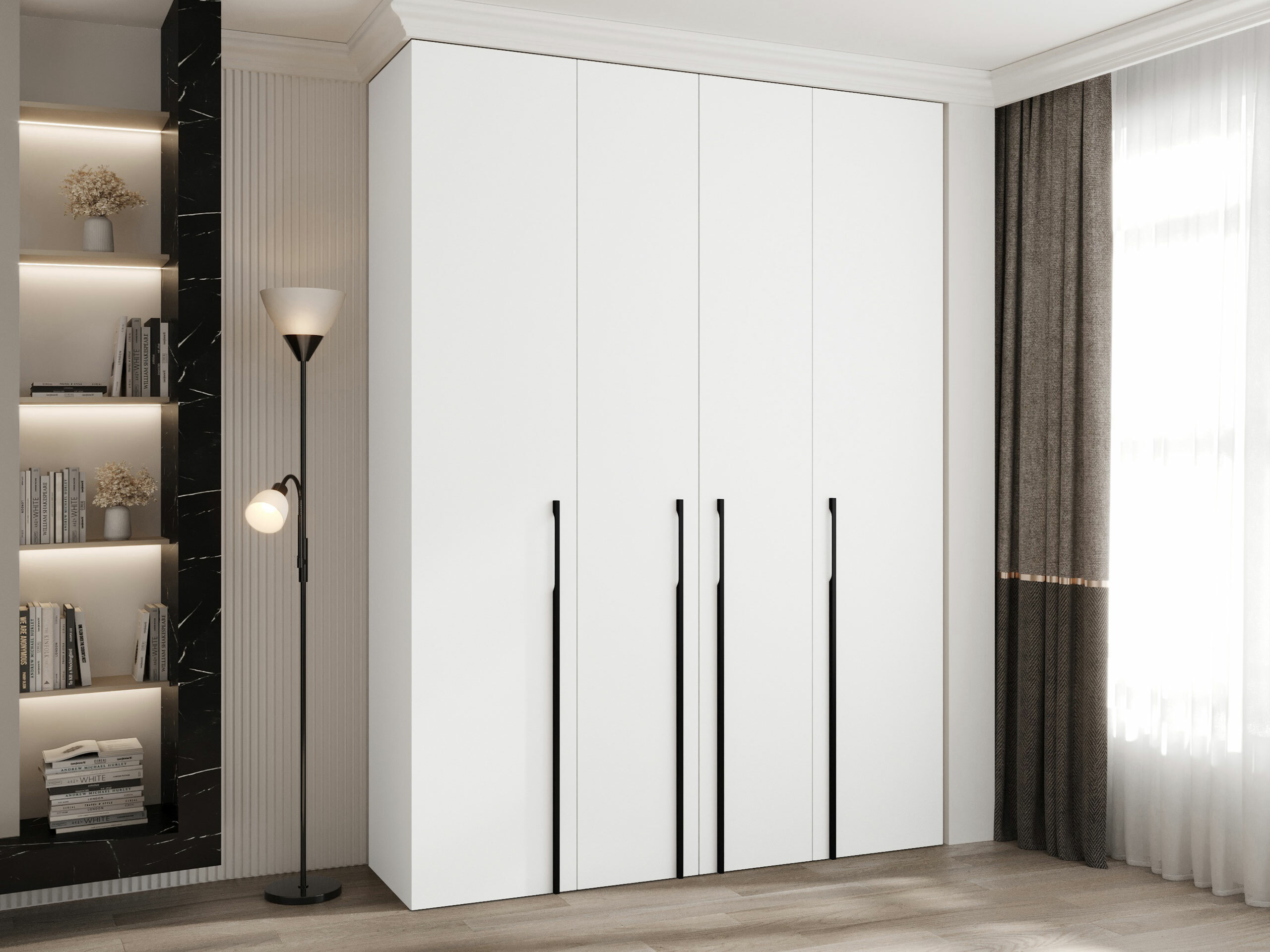 Wardrobe Hartford 570 (White)
