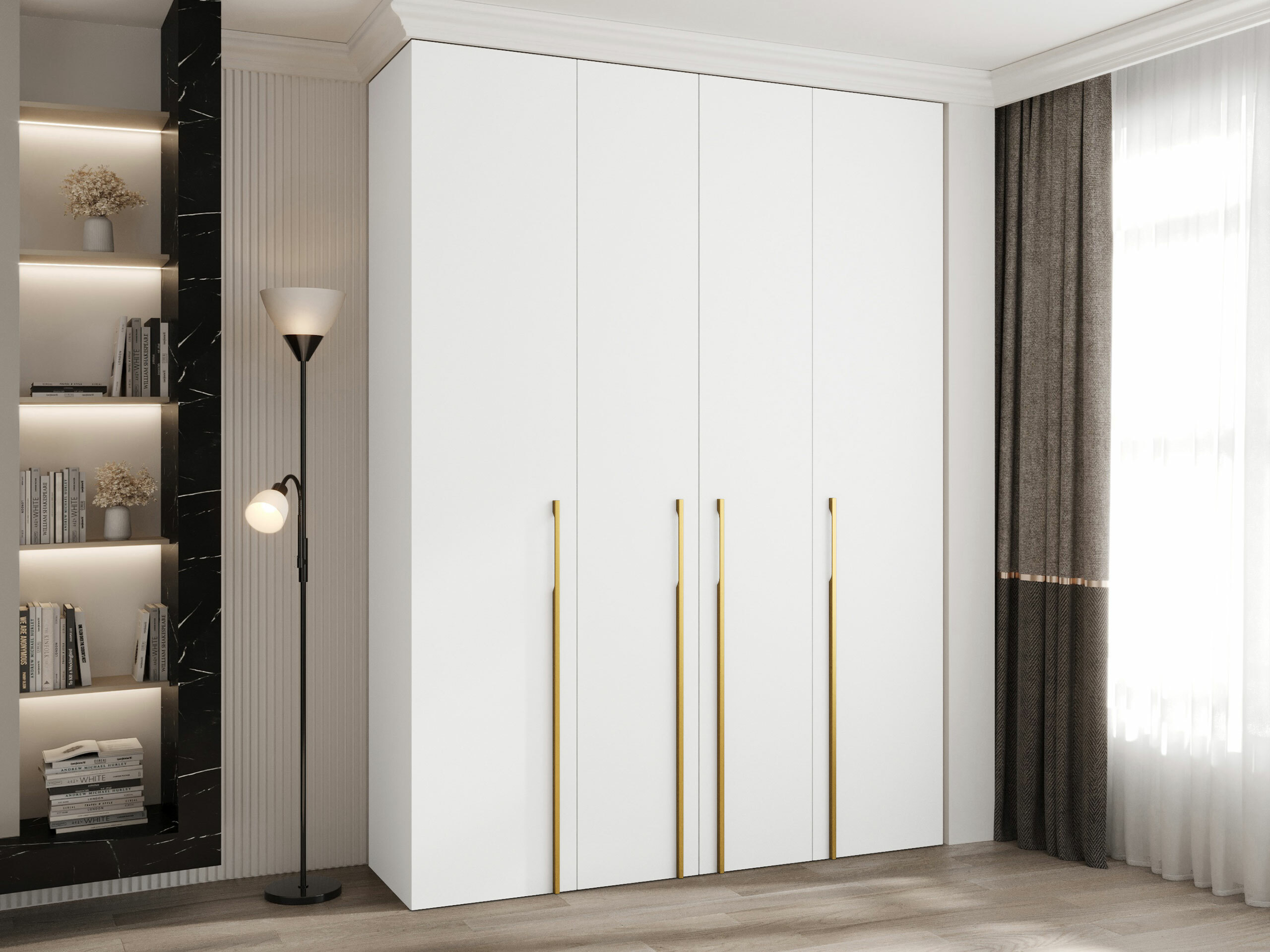 Wardrobe Hartford 570 (White)