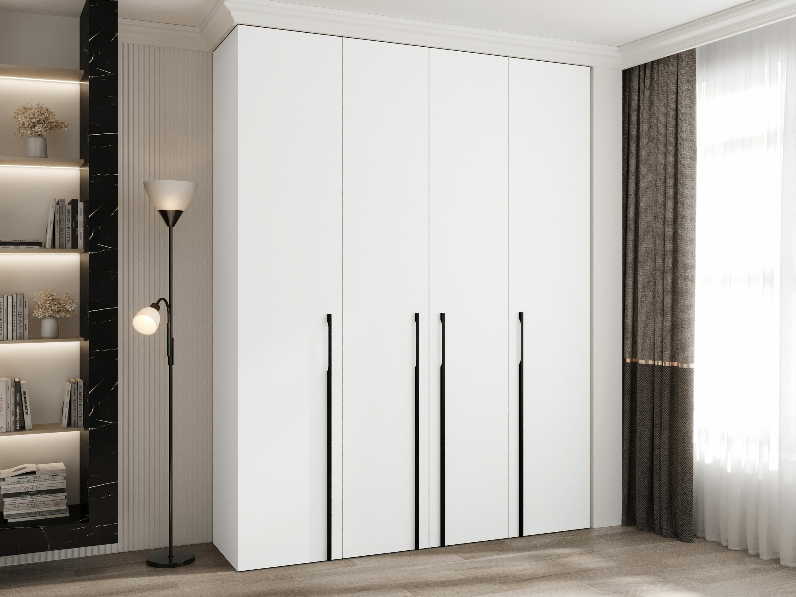 Wardrobe Hartford 570 (White)