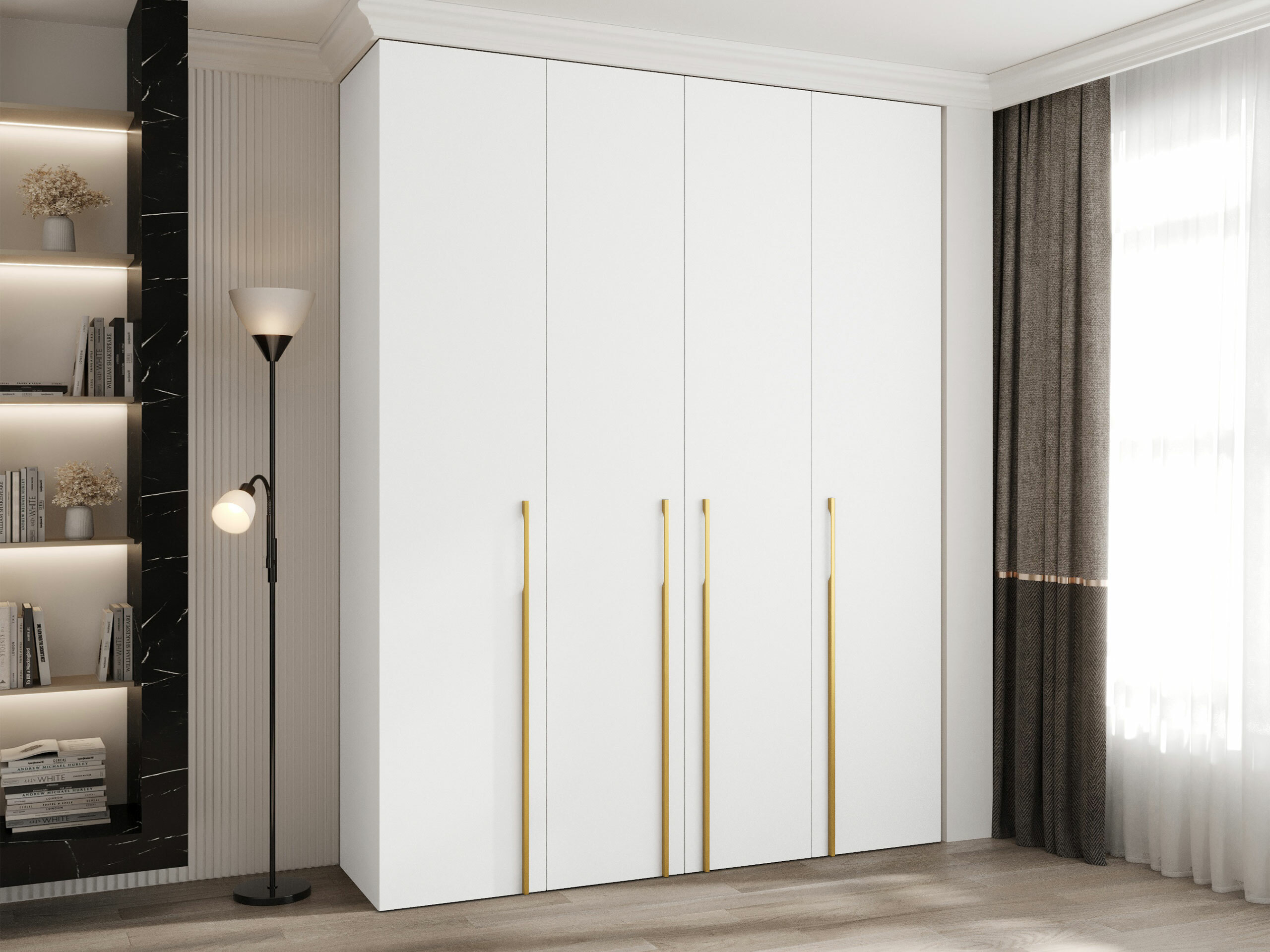 Wardrobe Hartford 570 (White)