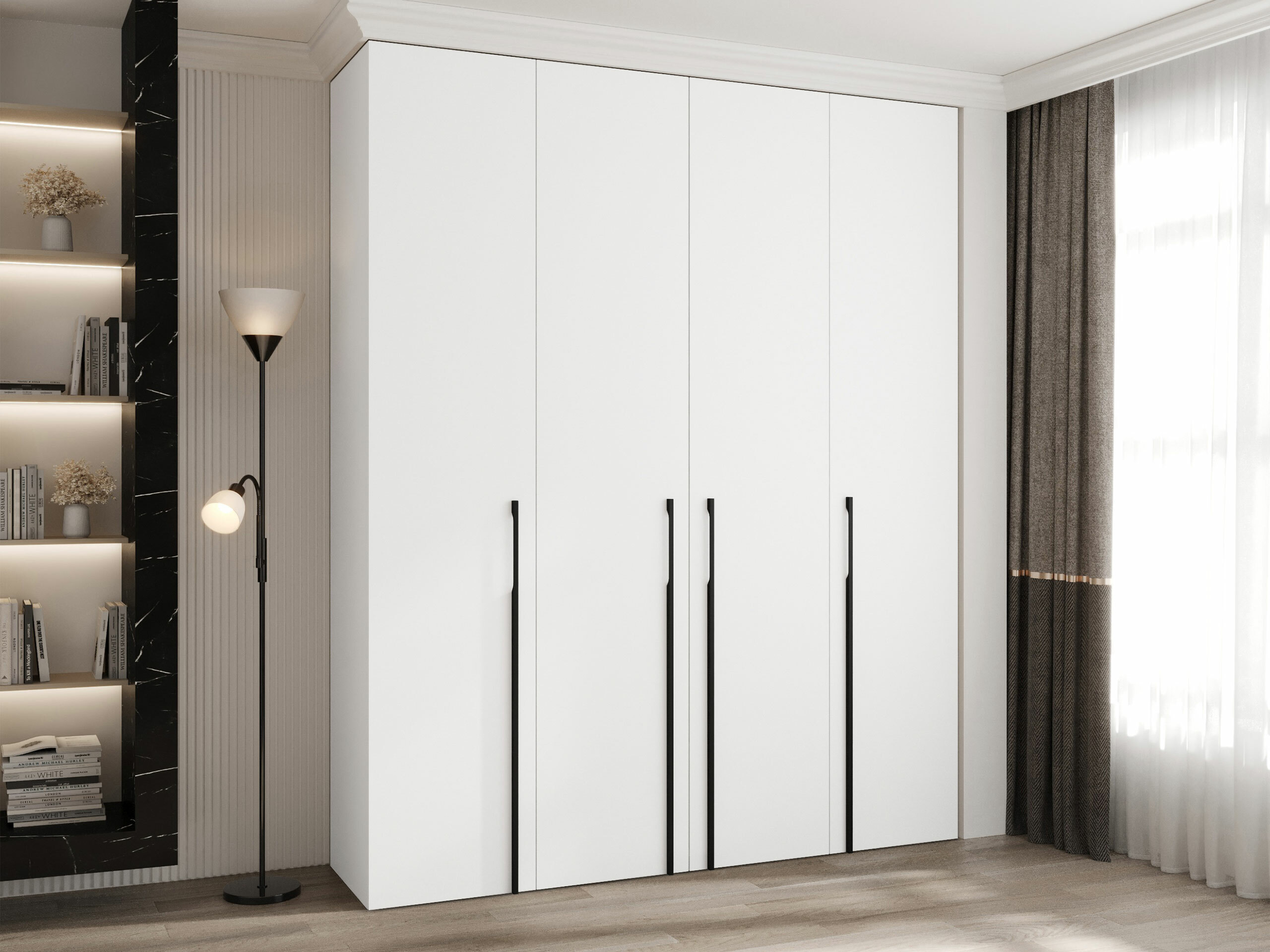Wardrobe Hartford 570 (White)