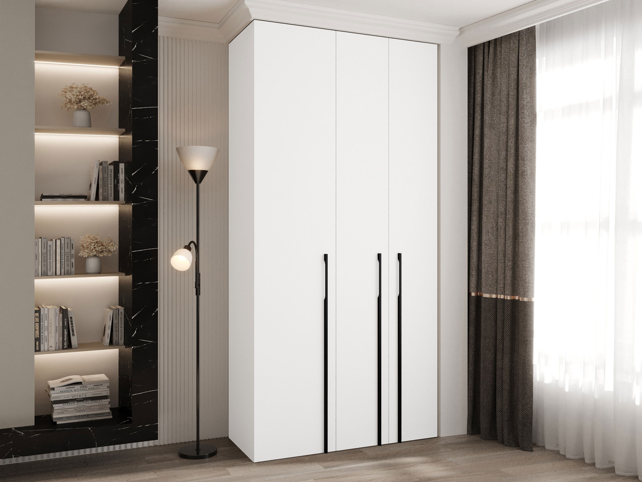 Wardrobe Hartford 571 (White)