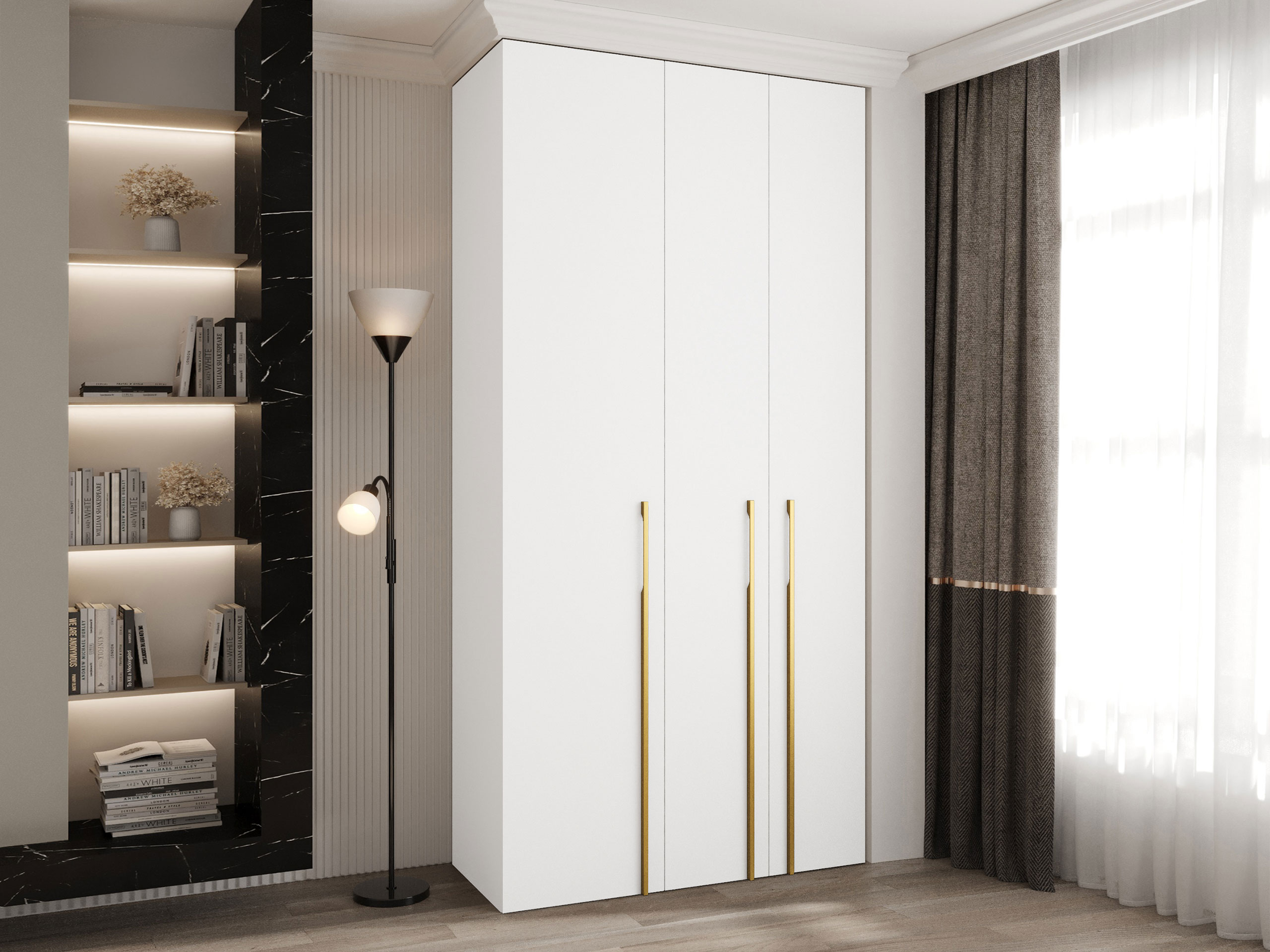 Wardrobe Hartford 571 (White)