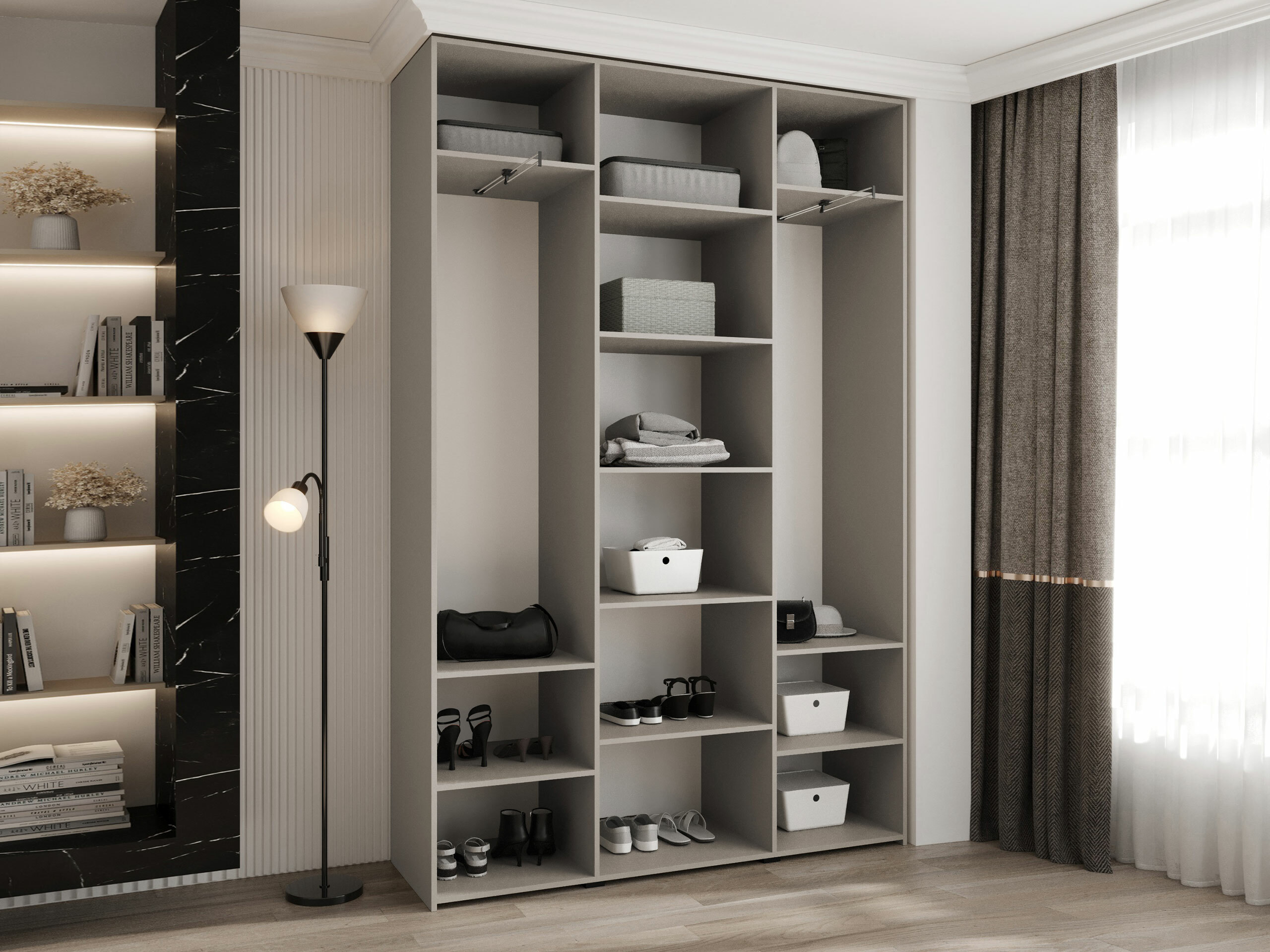 Wardrobe Hartford 571 (White)