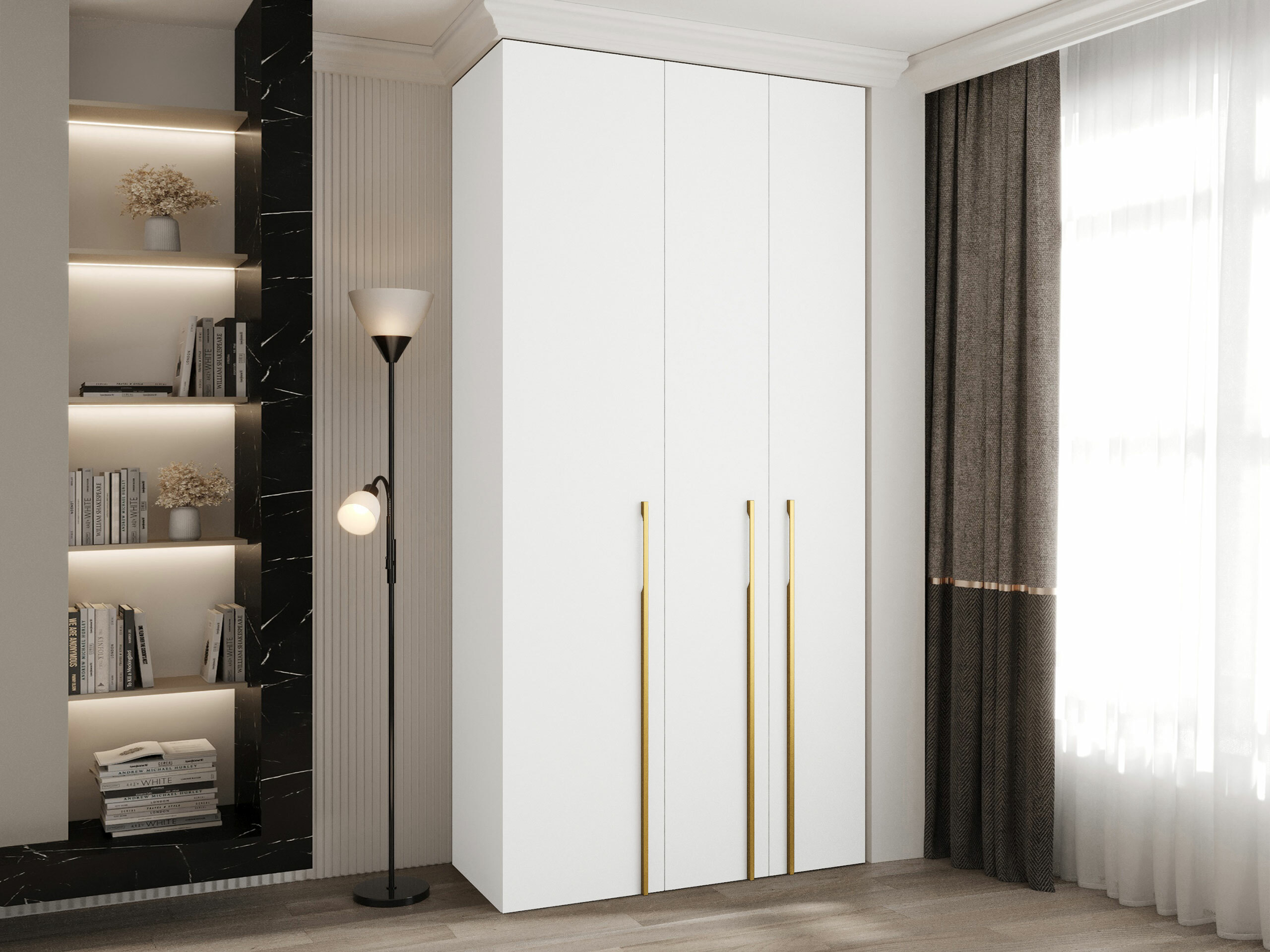 Wardrobe Hartford 571 (White)