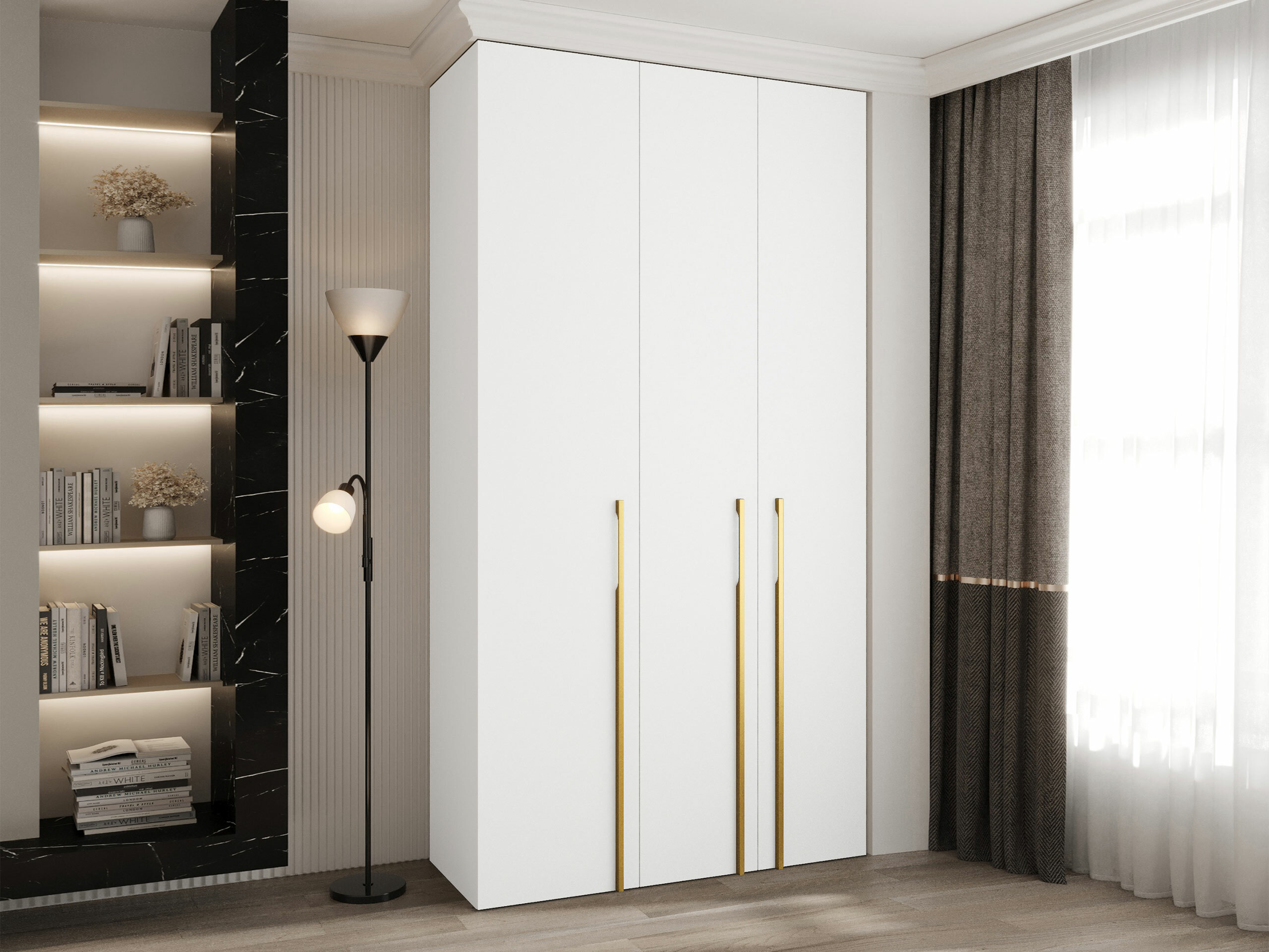 Wardrobe Hartford 571 (White)