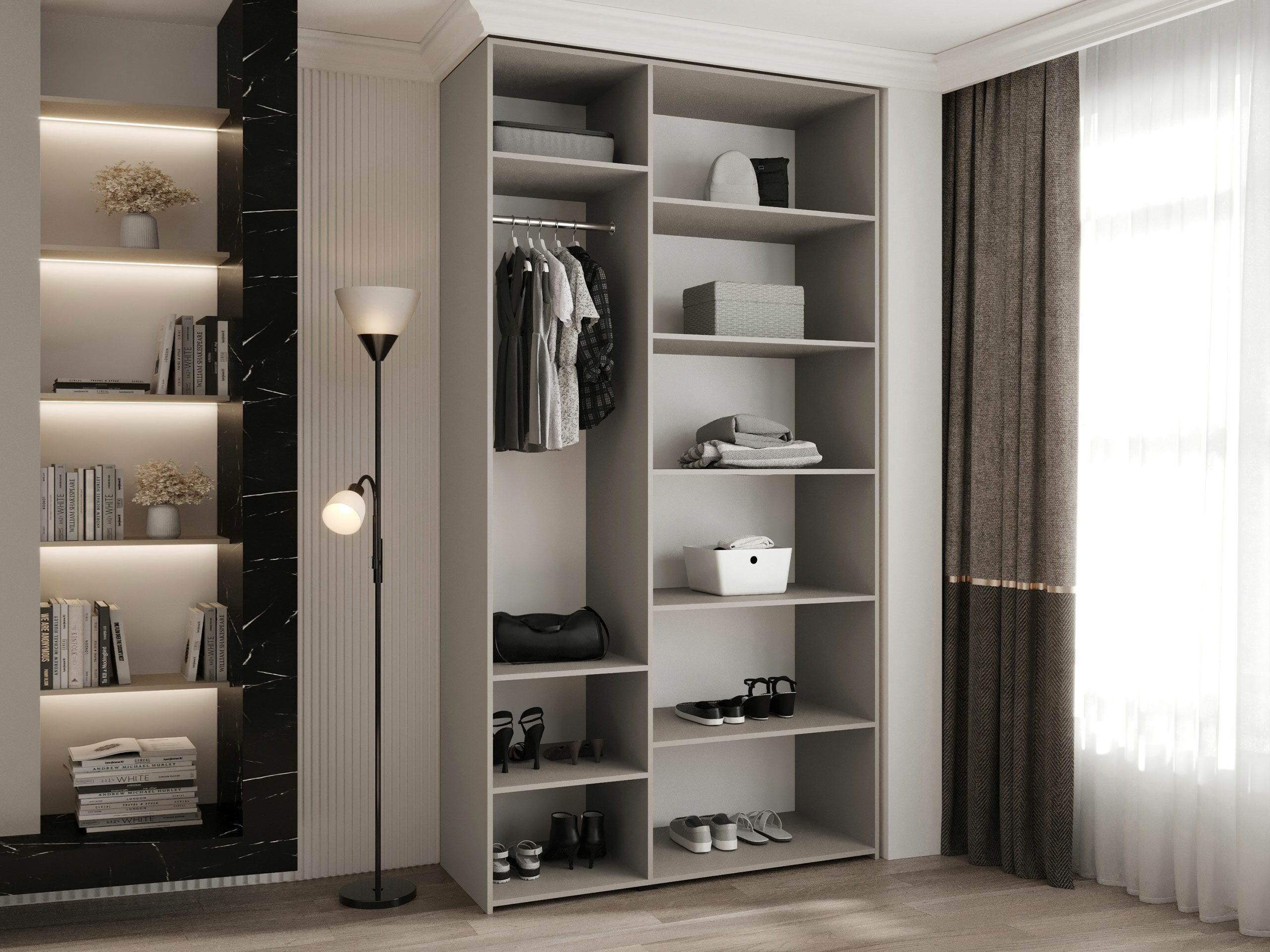 Wardrobe Hartford 571 (Cashmere)