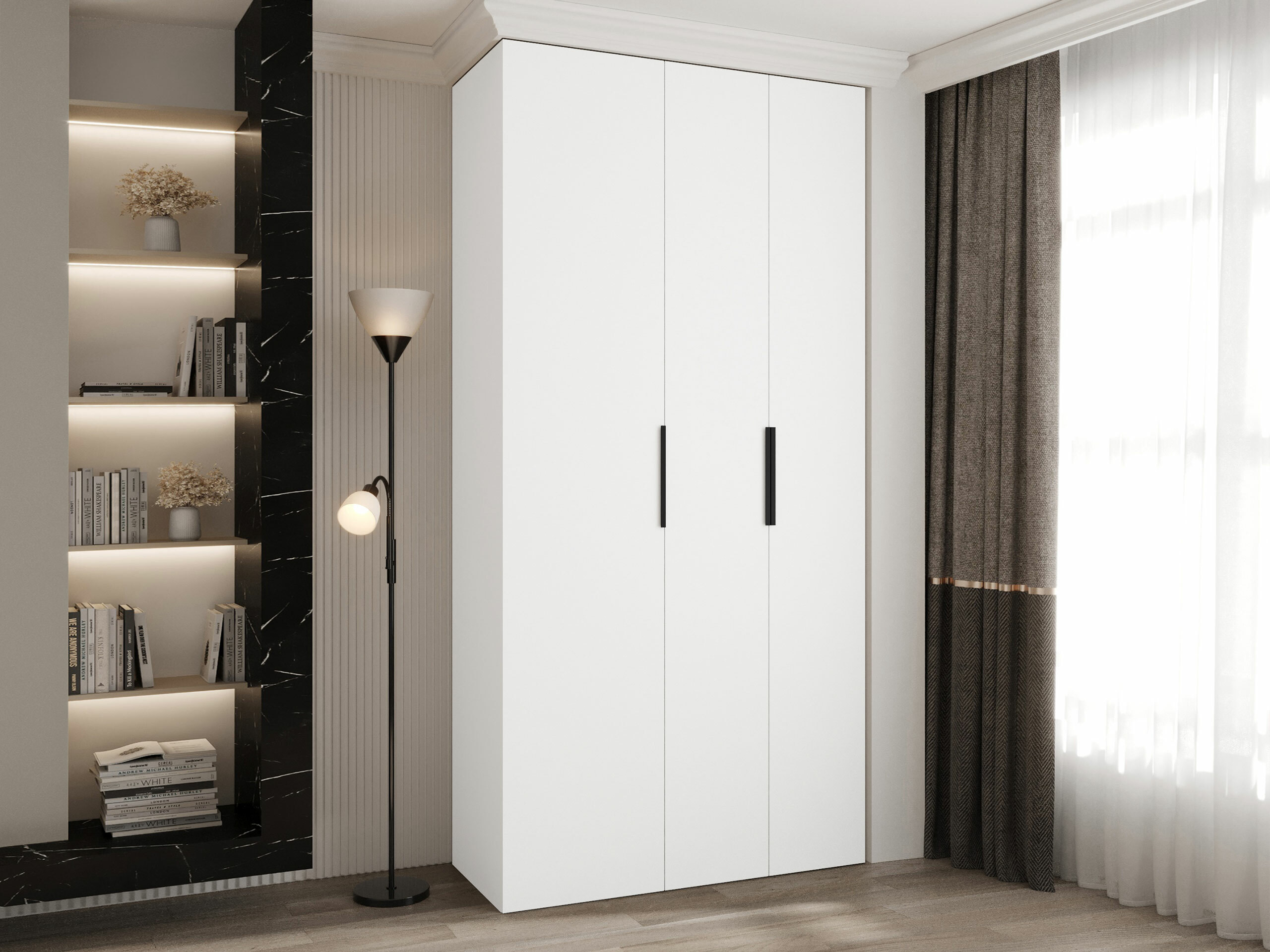 Wardrobe Hartford 573 (White)
