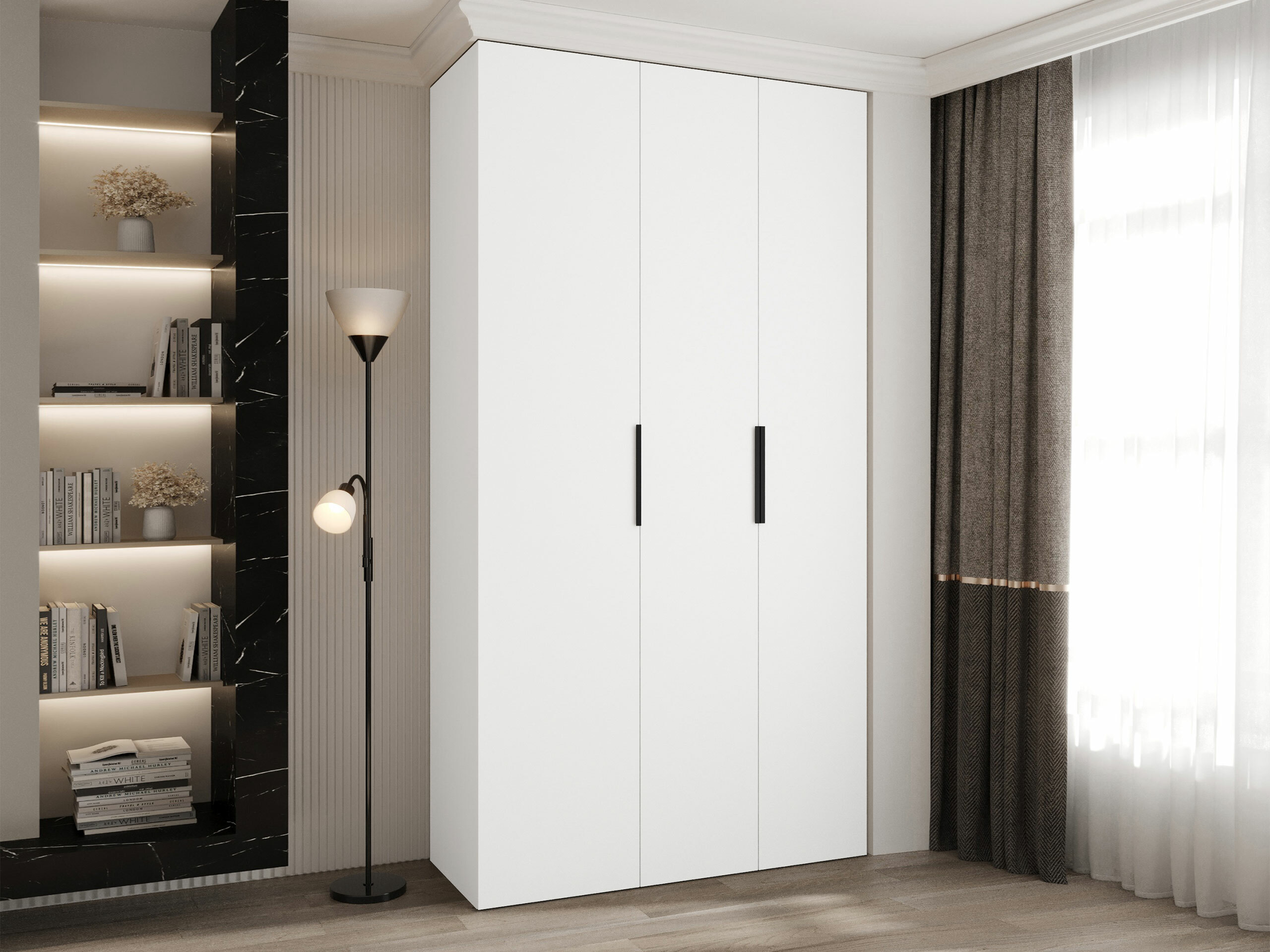 Wardrobe Hartford 573 (White)
