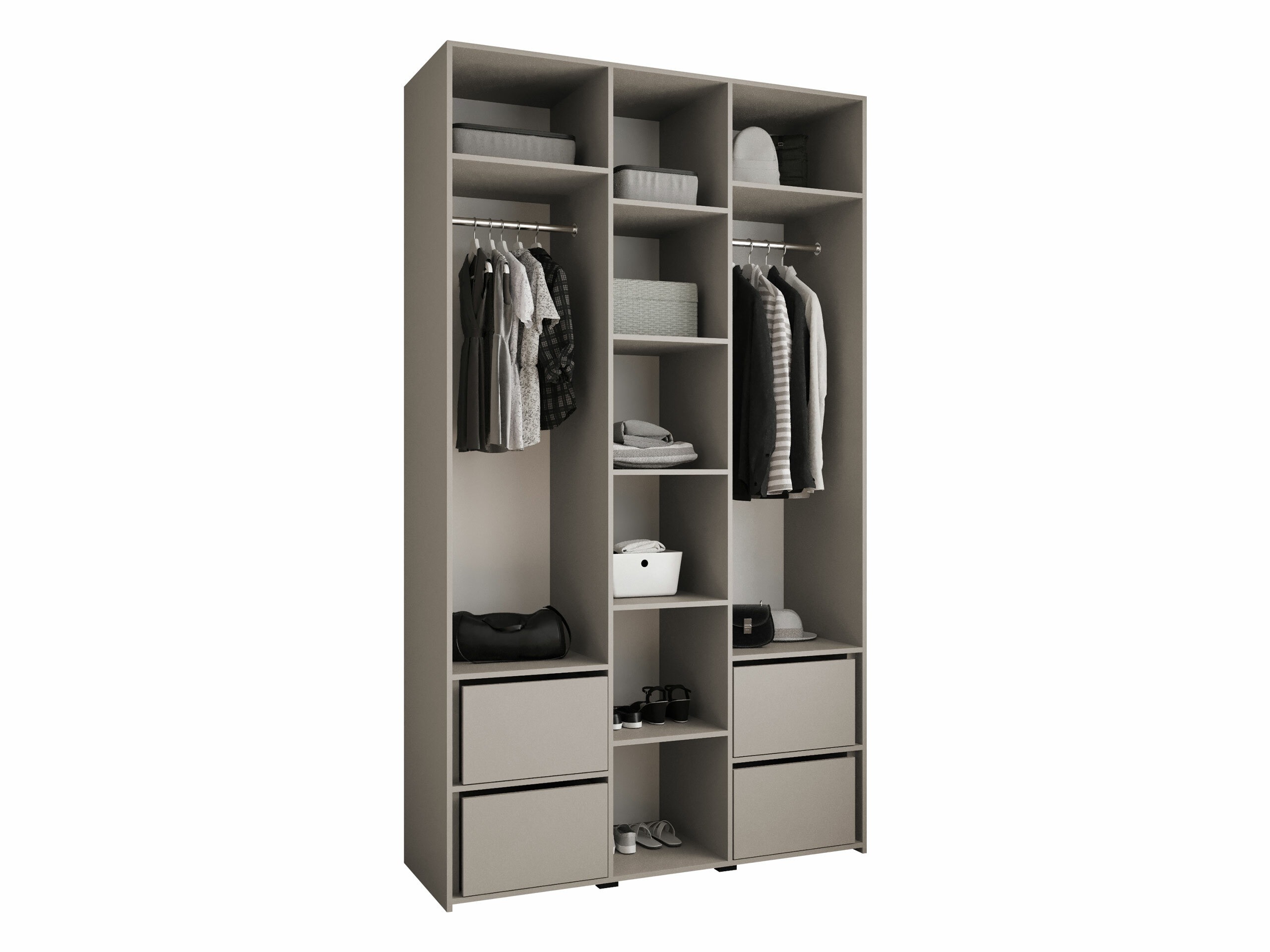 Wardrobe Hartford 573 (White)