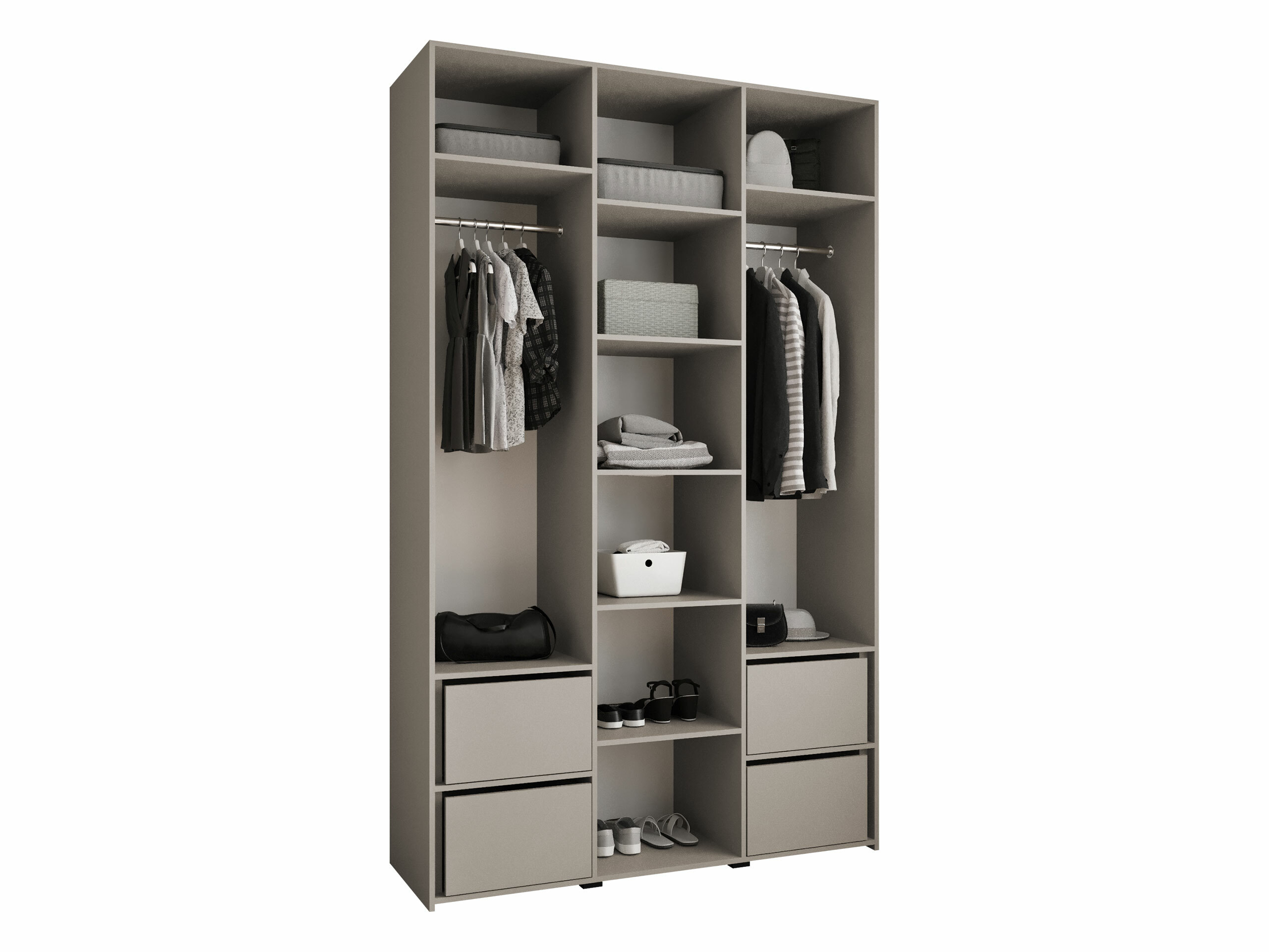 Wardrobe Hartford 573 (White)