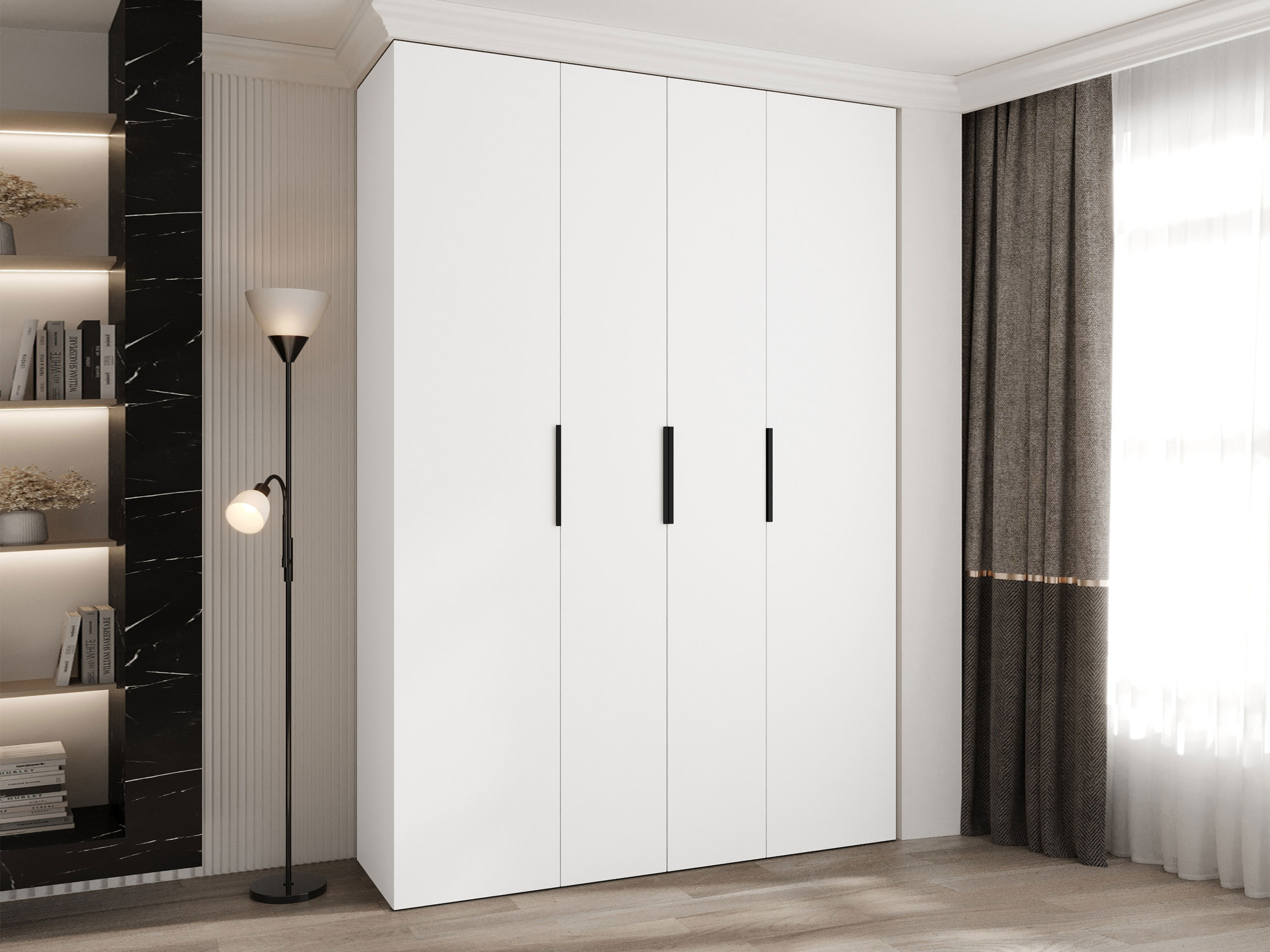 Wardrobe Hartford 574 (White)