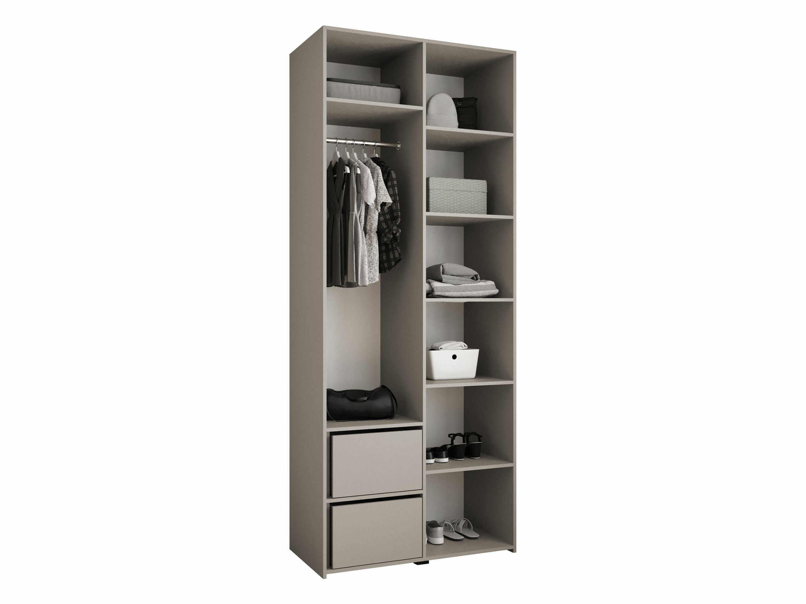 Wardrobe Hartford 540 (White)