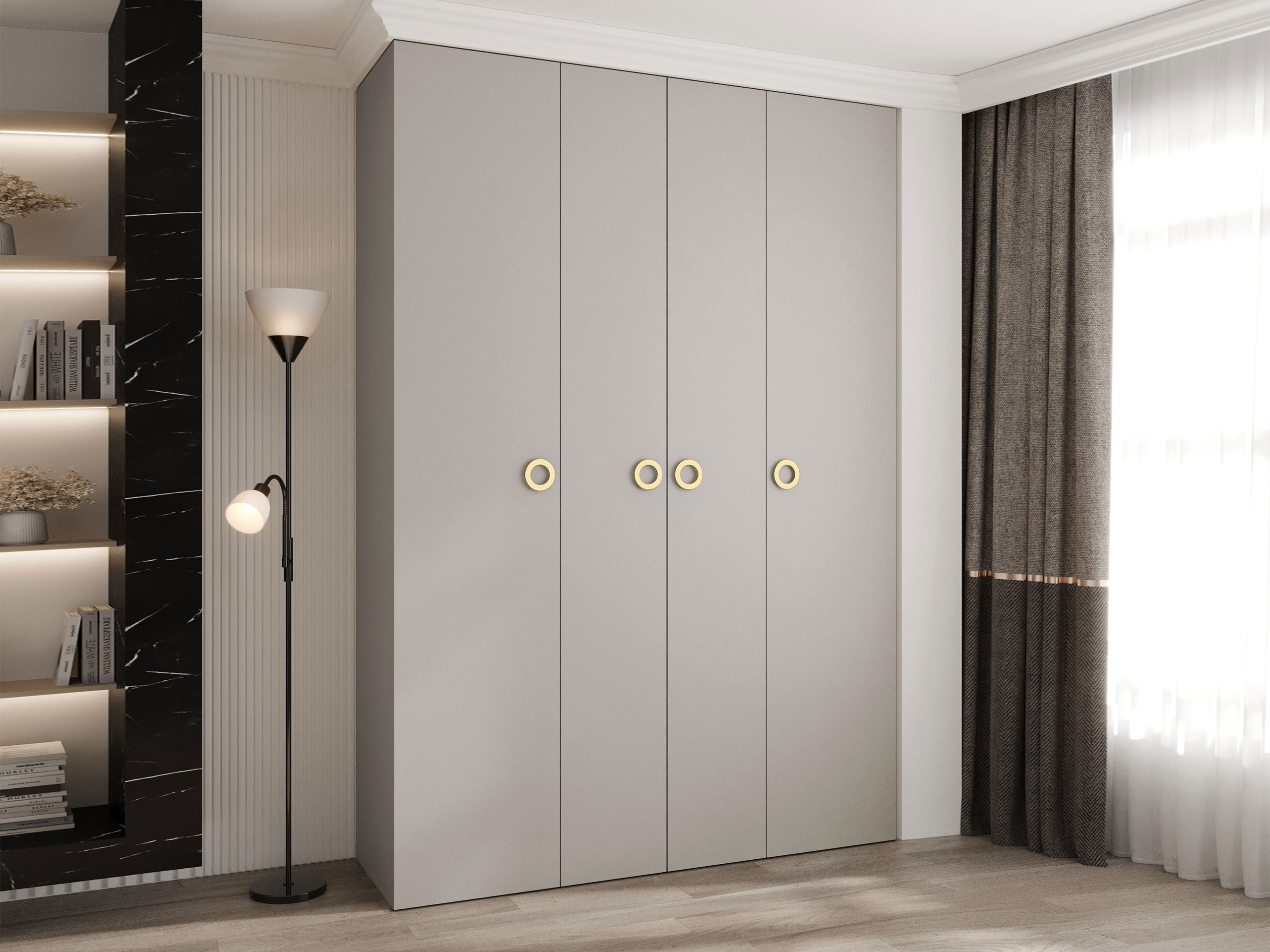 Wardrobe Hartford 554 (Cashmere)