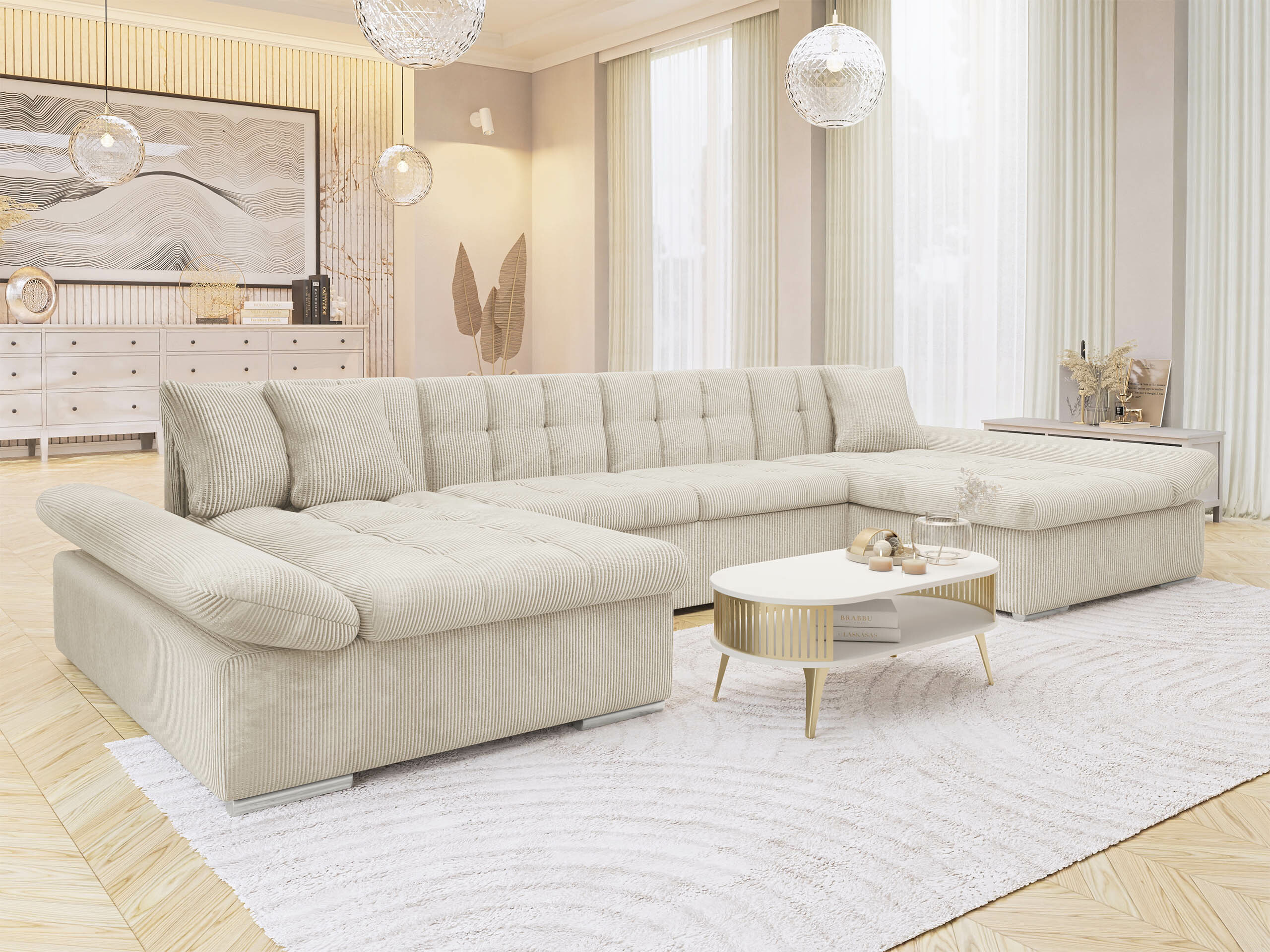 Corner sofa Comfivo Ficus (Poso 100)