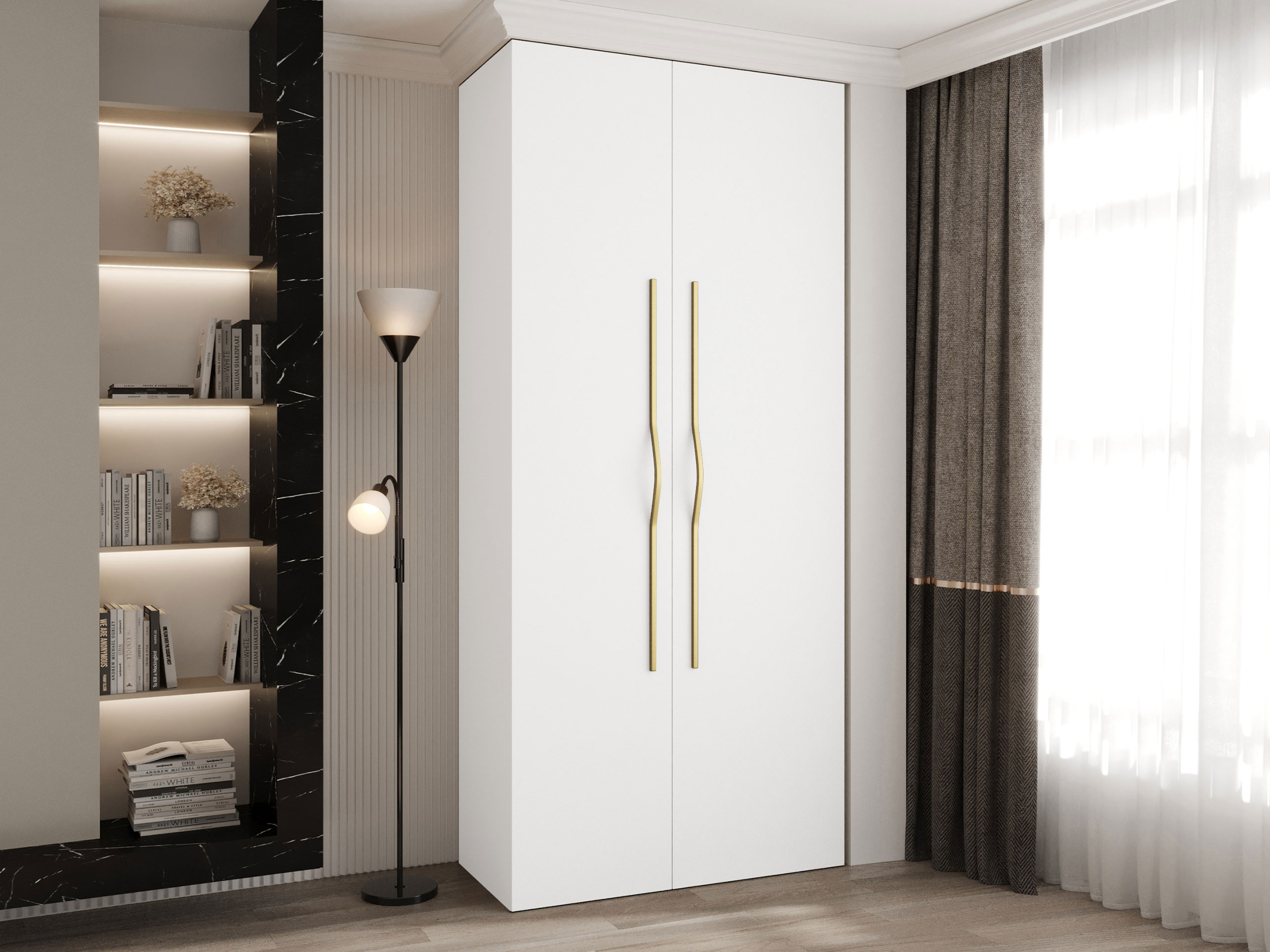 Wardrobe Hartford 562 (White)