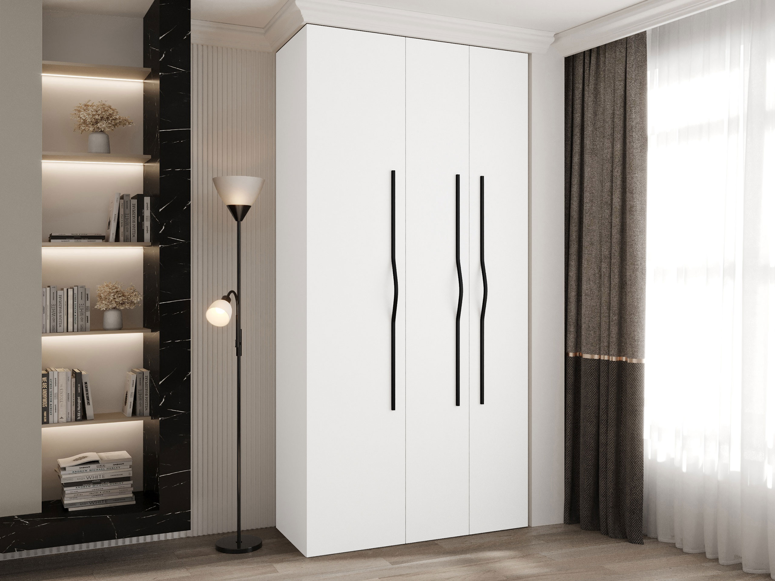 Wardrobe Hartford 563 (White)