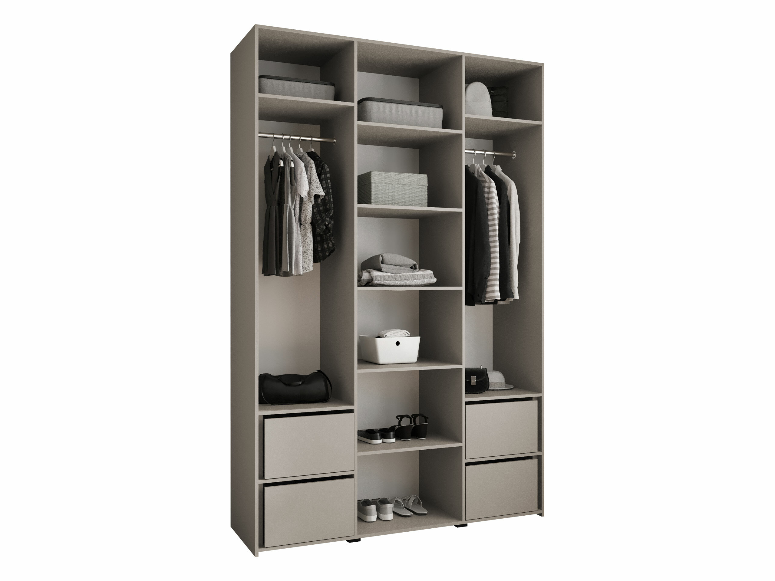 Wardrobe Hartford 563 (White)