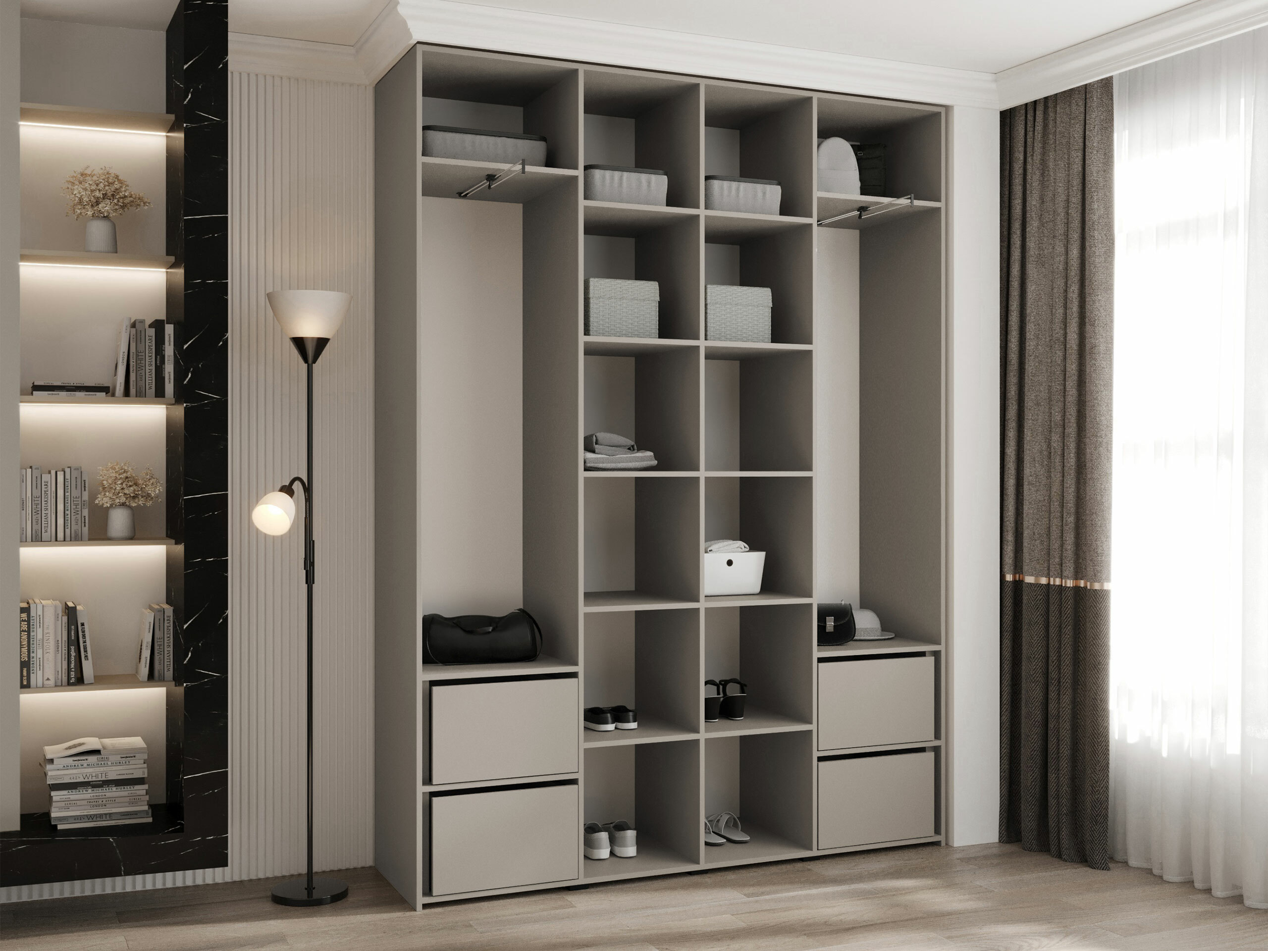 Wardrobe Hartford 564 (Cashmere)