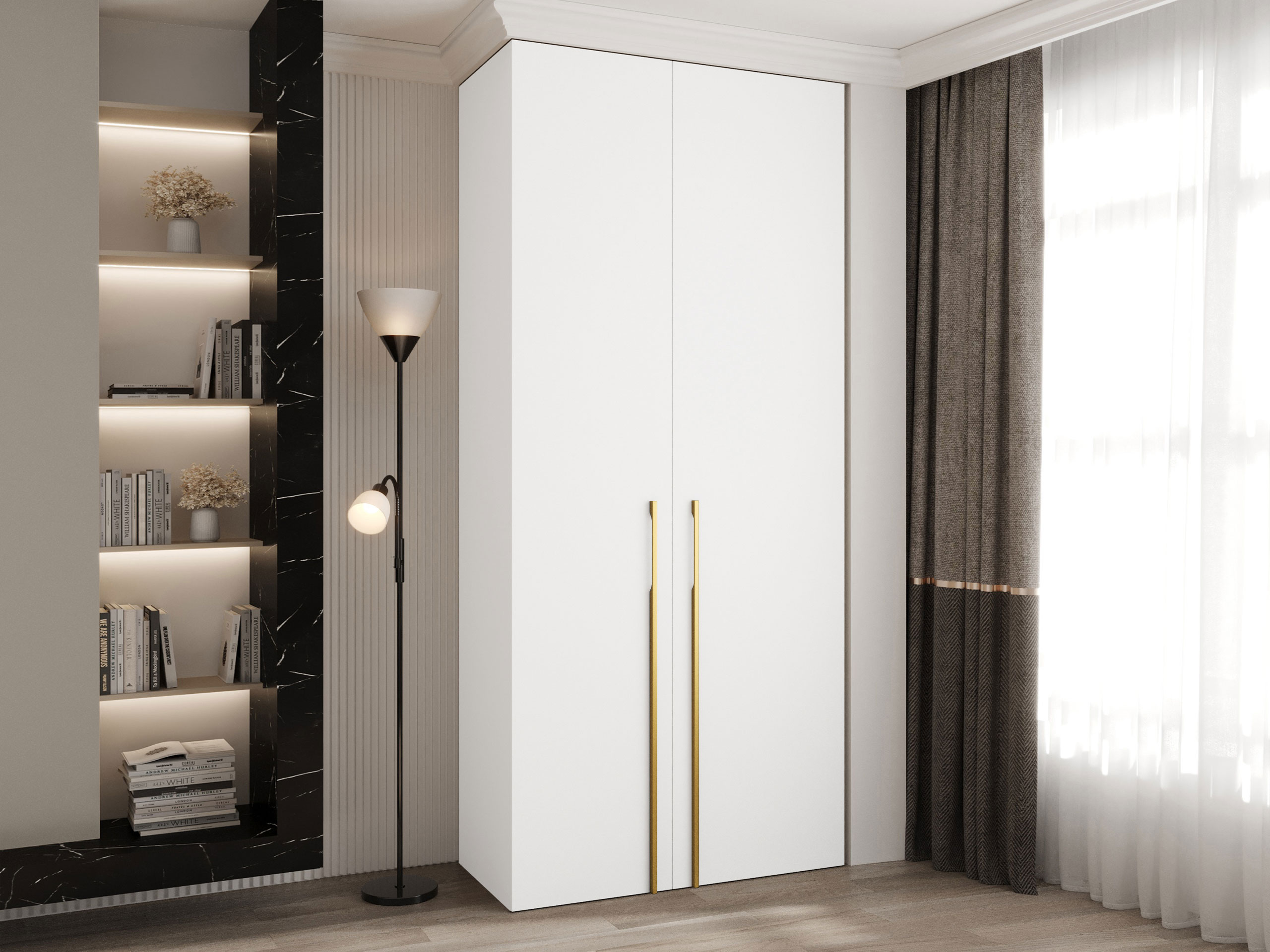 Wardrobe Hartford 569 (White)