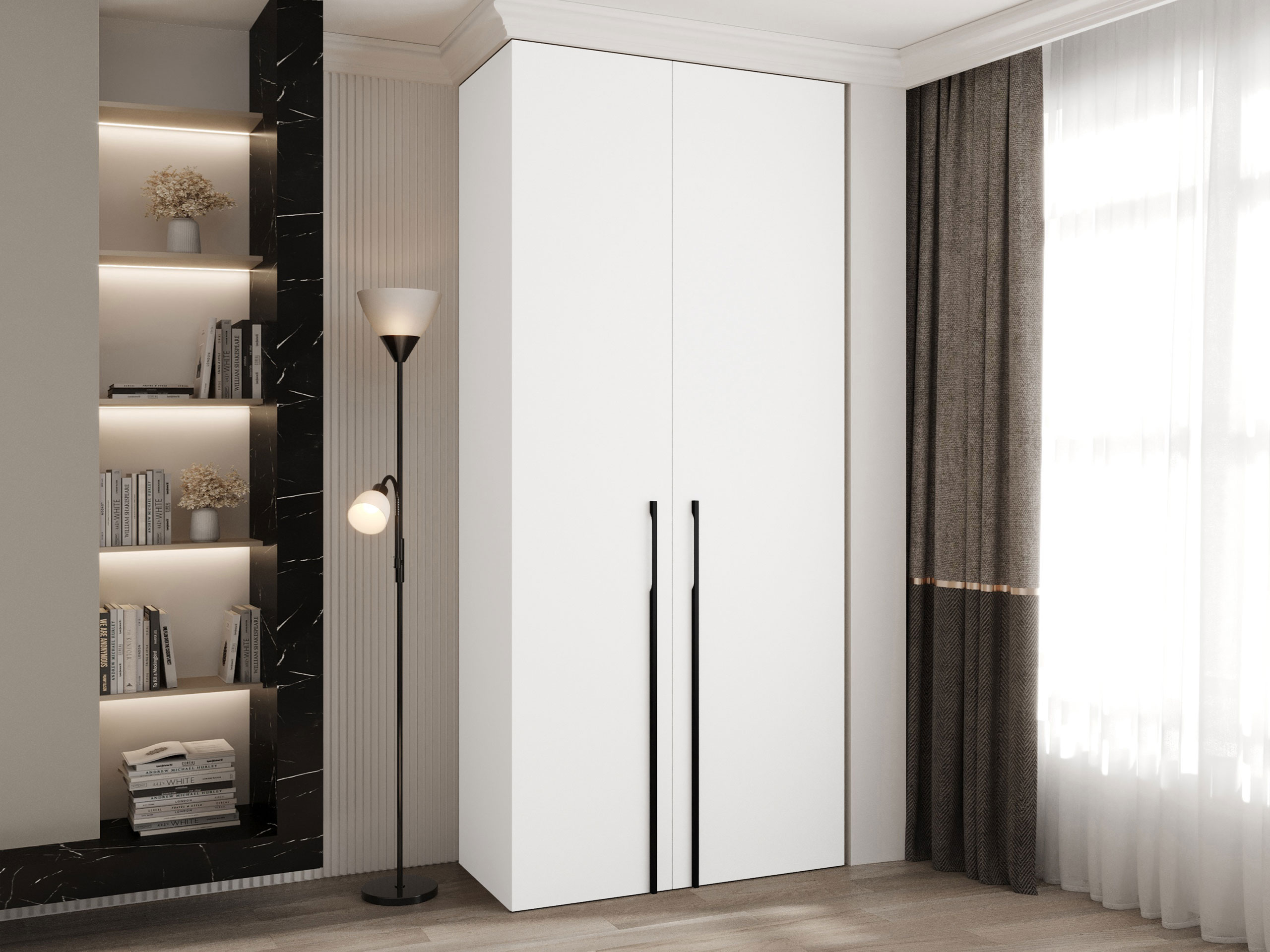Wardrobe Hartford 569 (White)
