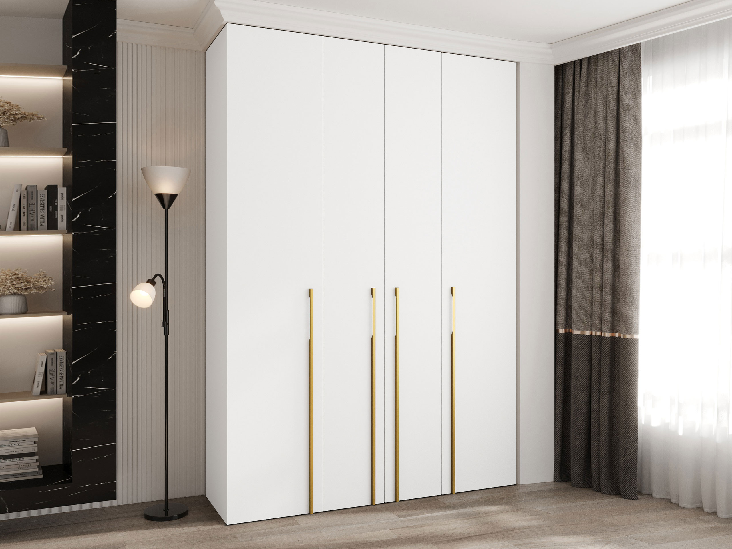 Wardrobe Hartford 570 (White)