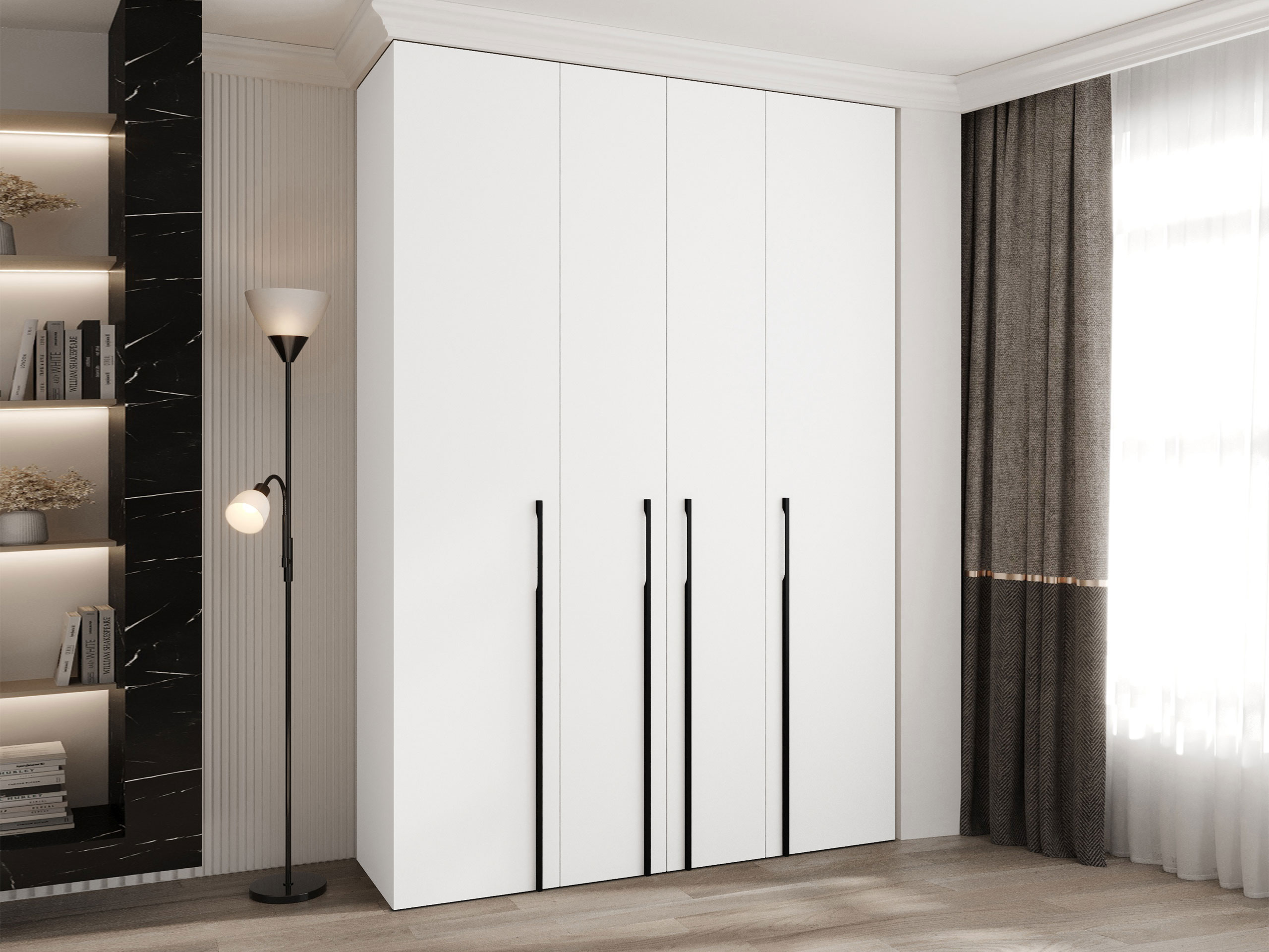 Wardrobe Hartford 570 (White)