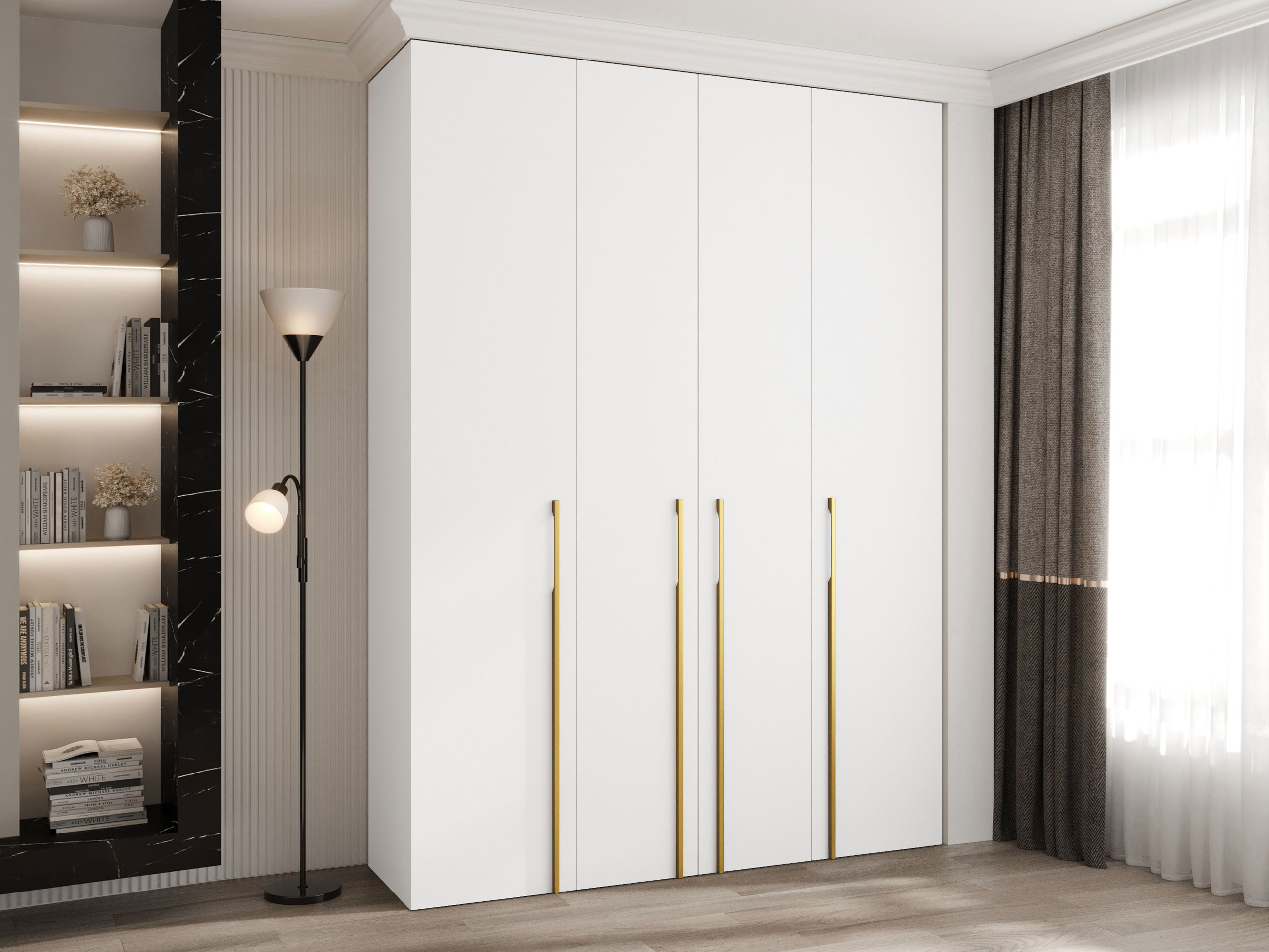 Wardrobe Hartford 570 (White)