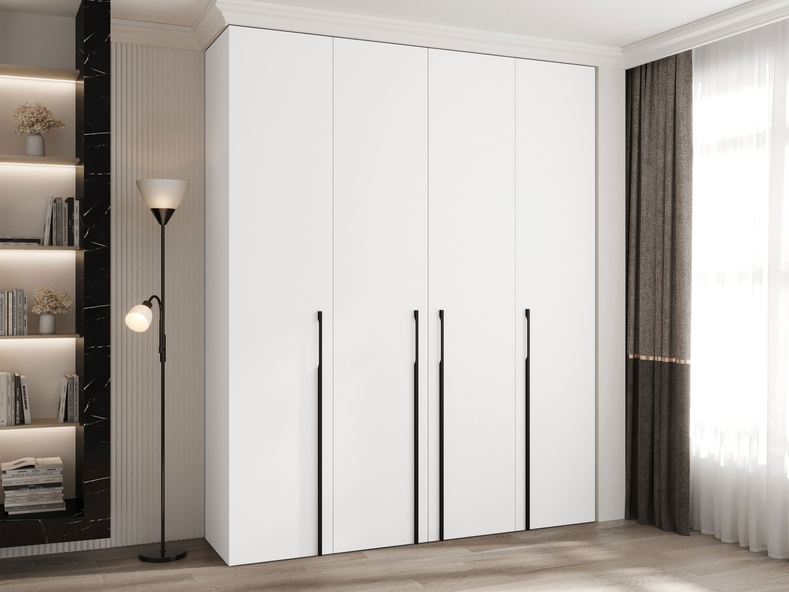 Wardrobe Hartford 570 (White)
