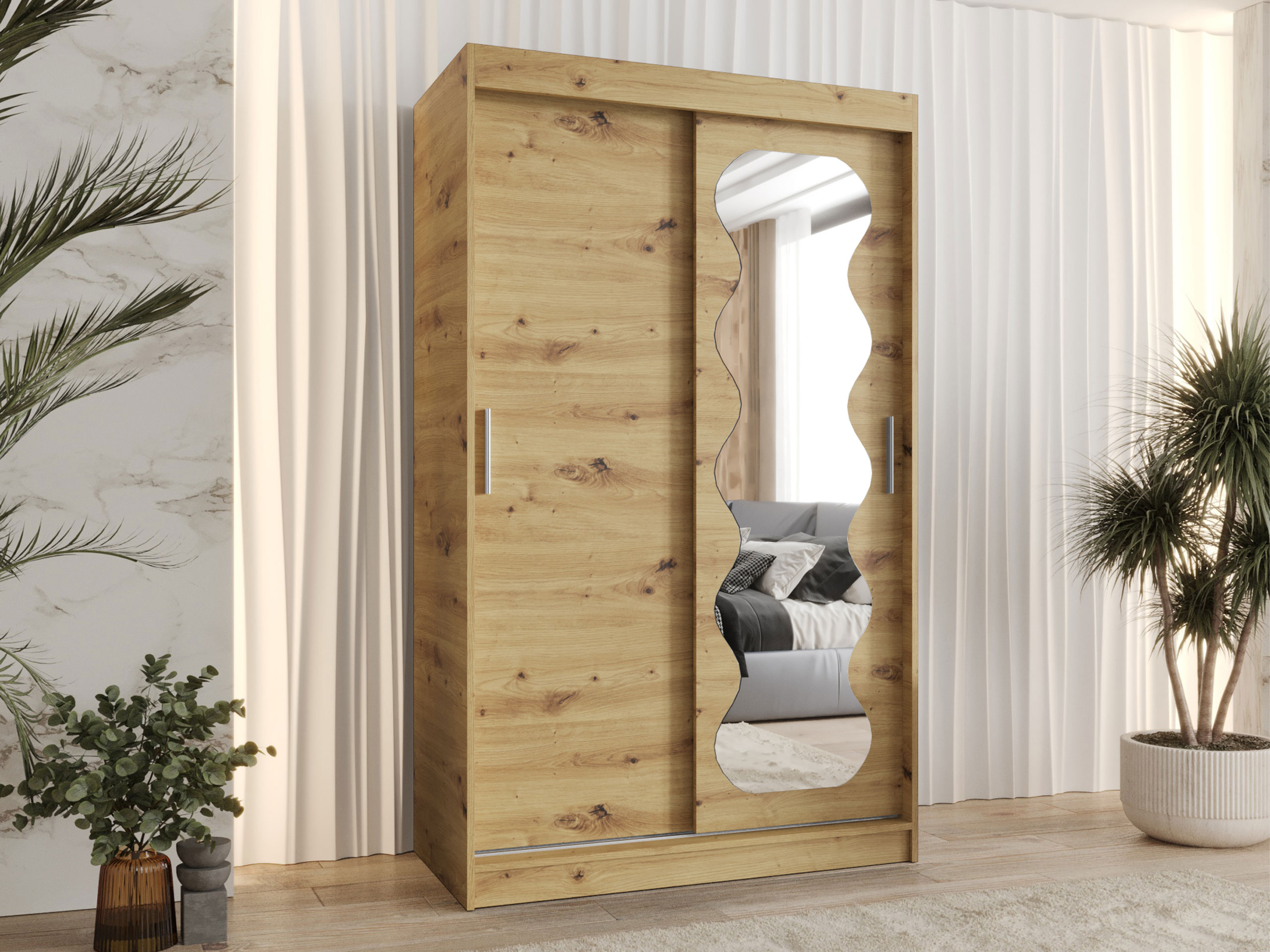 Wardrobe Hartford 578 (Artisan oak)