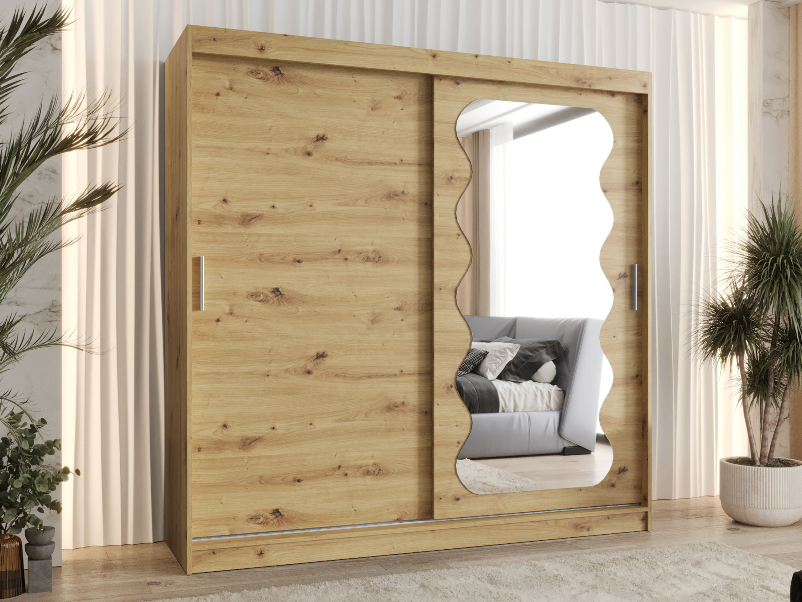 Wardrobe Hartford 578 (Artisan oak)
