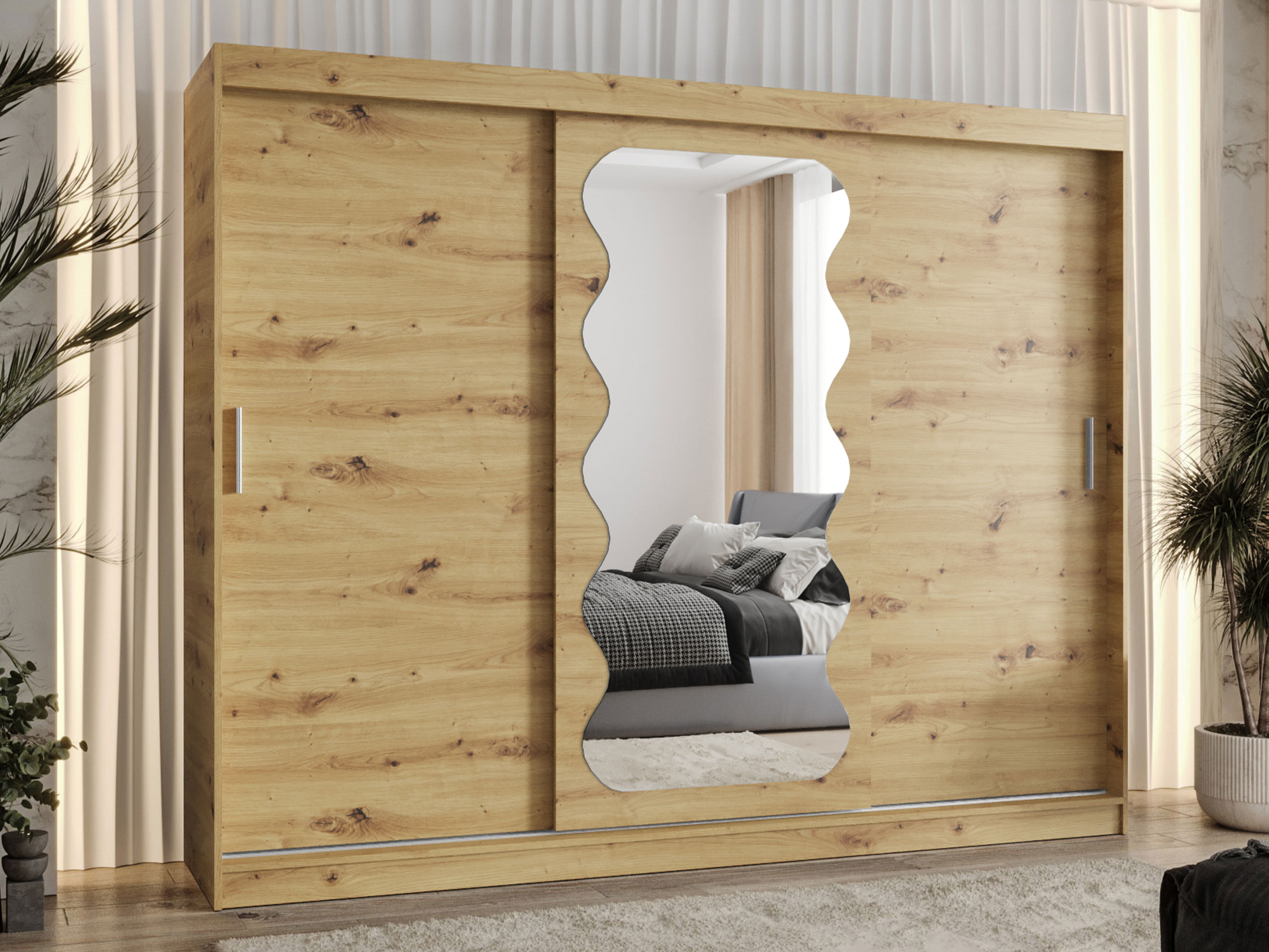 Wardrobe Hartford 578 (Artisan oak)