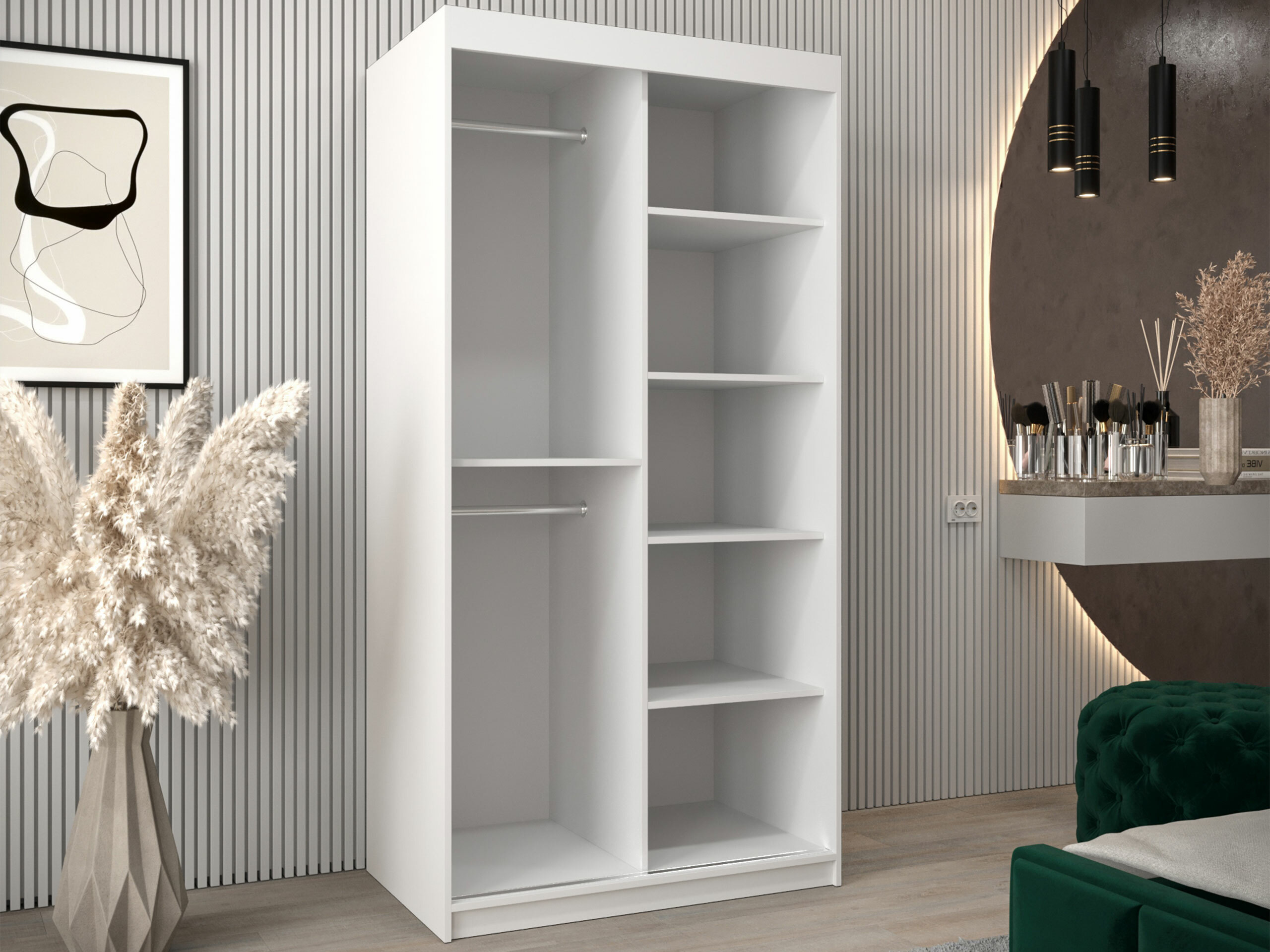 Wardrobe Hartford 578 (Artisan oak)